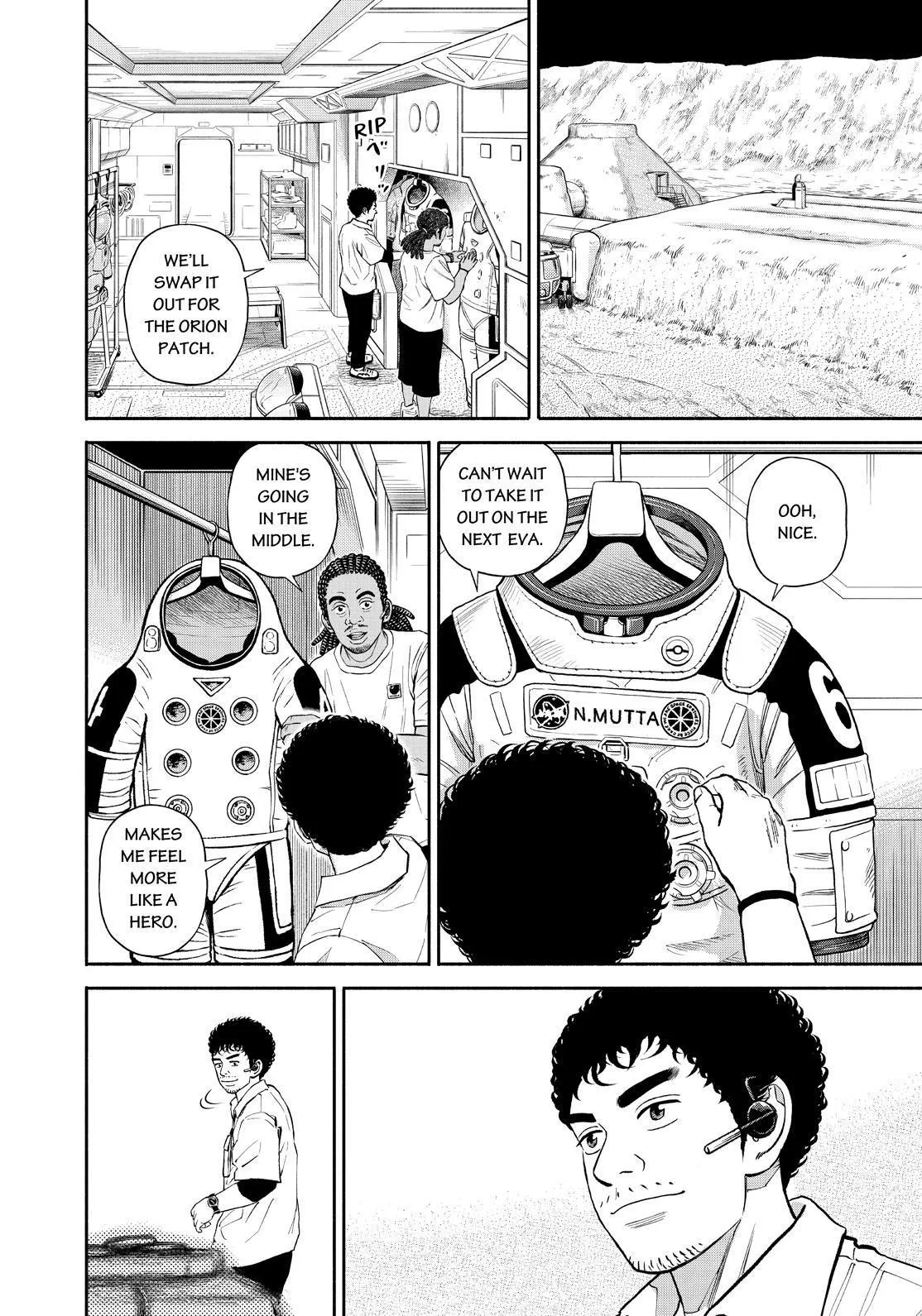 Read Uchuu Kyoudai chapter 382 image 13 on Lezhin