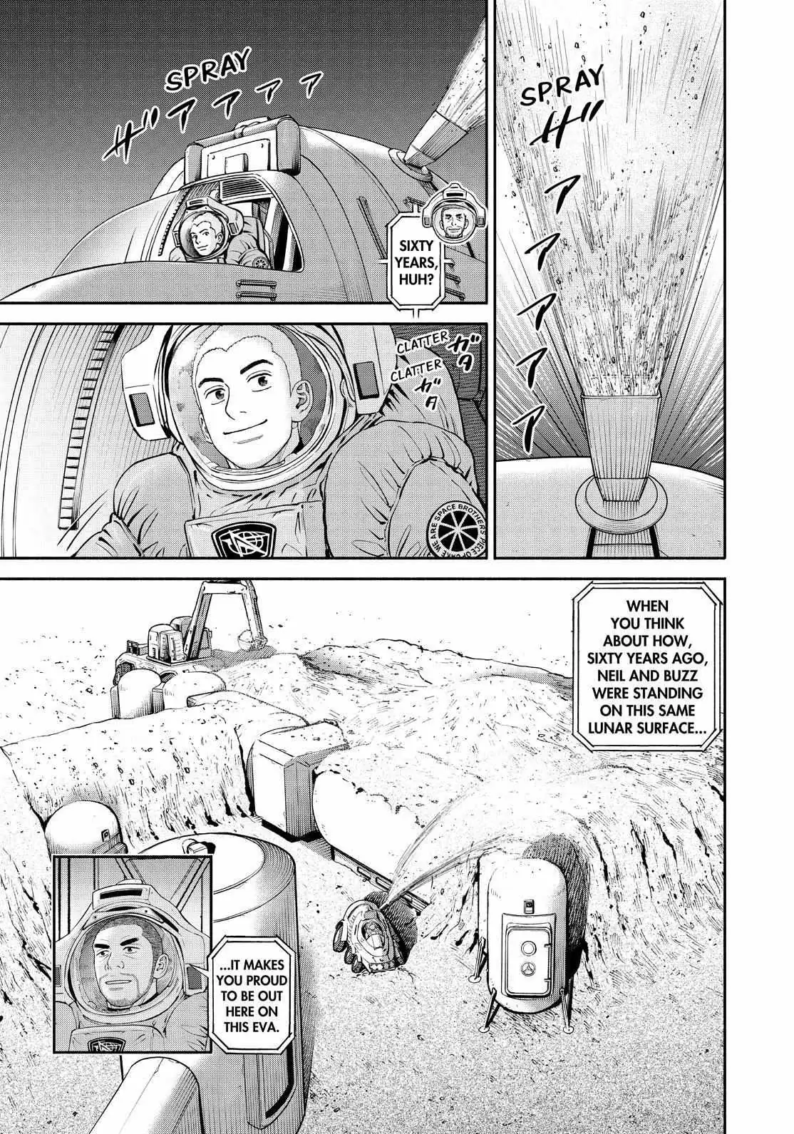 Read Uchuu Kyoudai chapter 382 image 16 on Lezhin