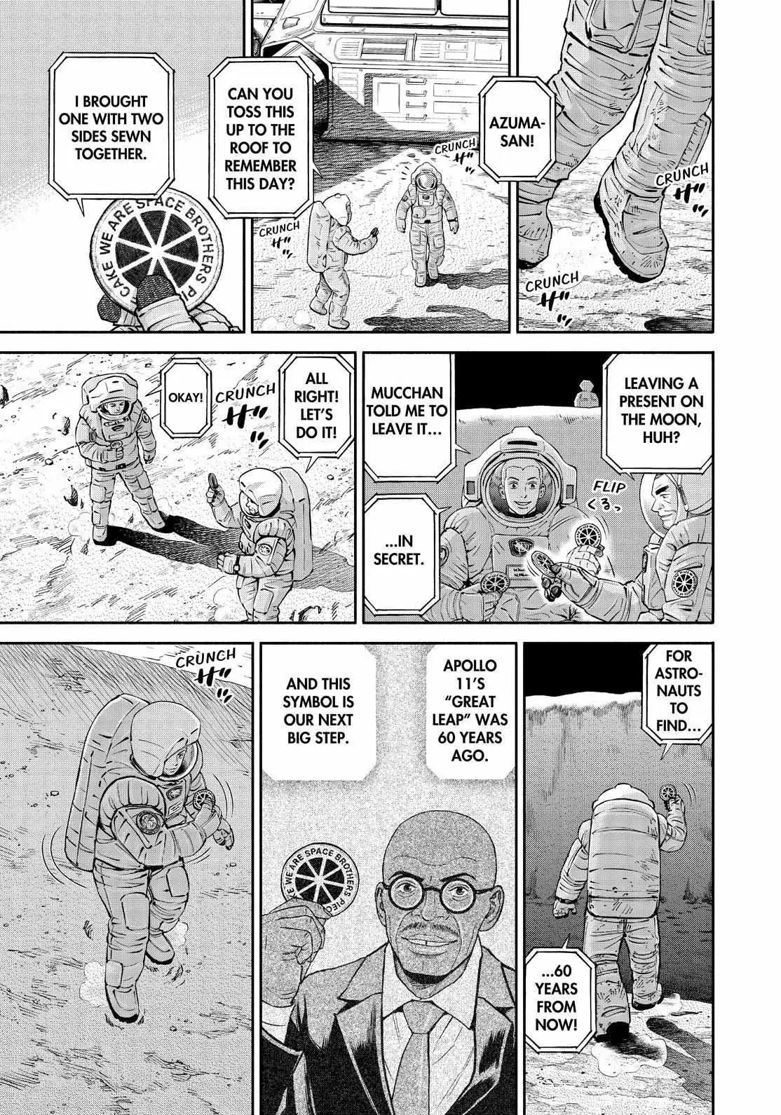 Read Uchuu Kyoudai chapter 382 image 18 on Lezhin