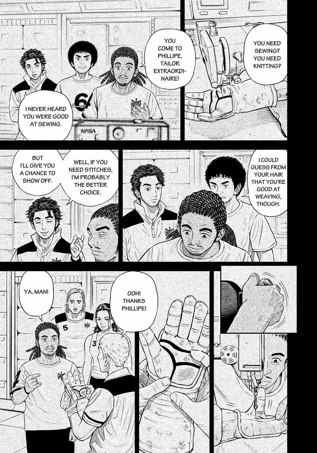 Read Uchuu Kyoudai chapter 382 image 2 on Lezhin