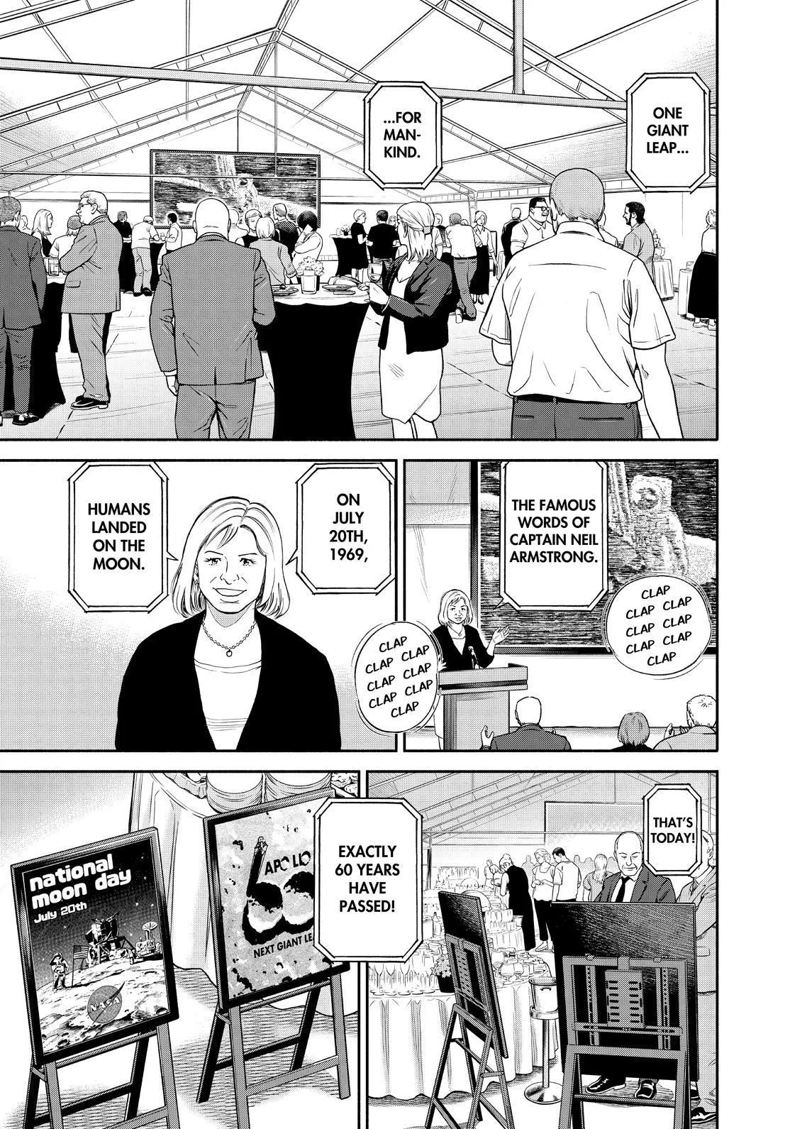 Read Uchuu Kyoudai chapter 382 image 6 on Lezhin