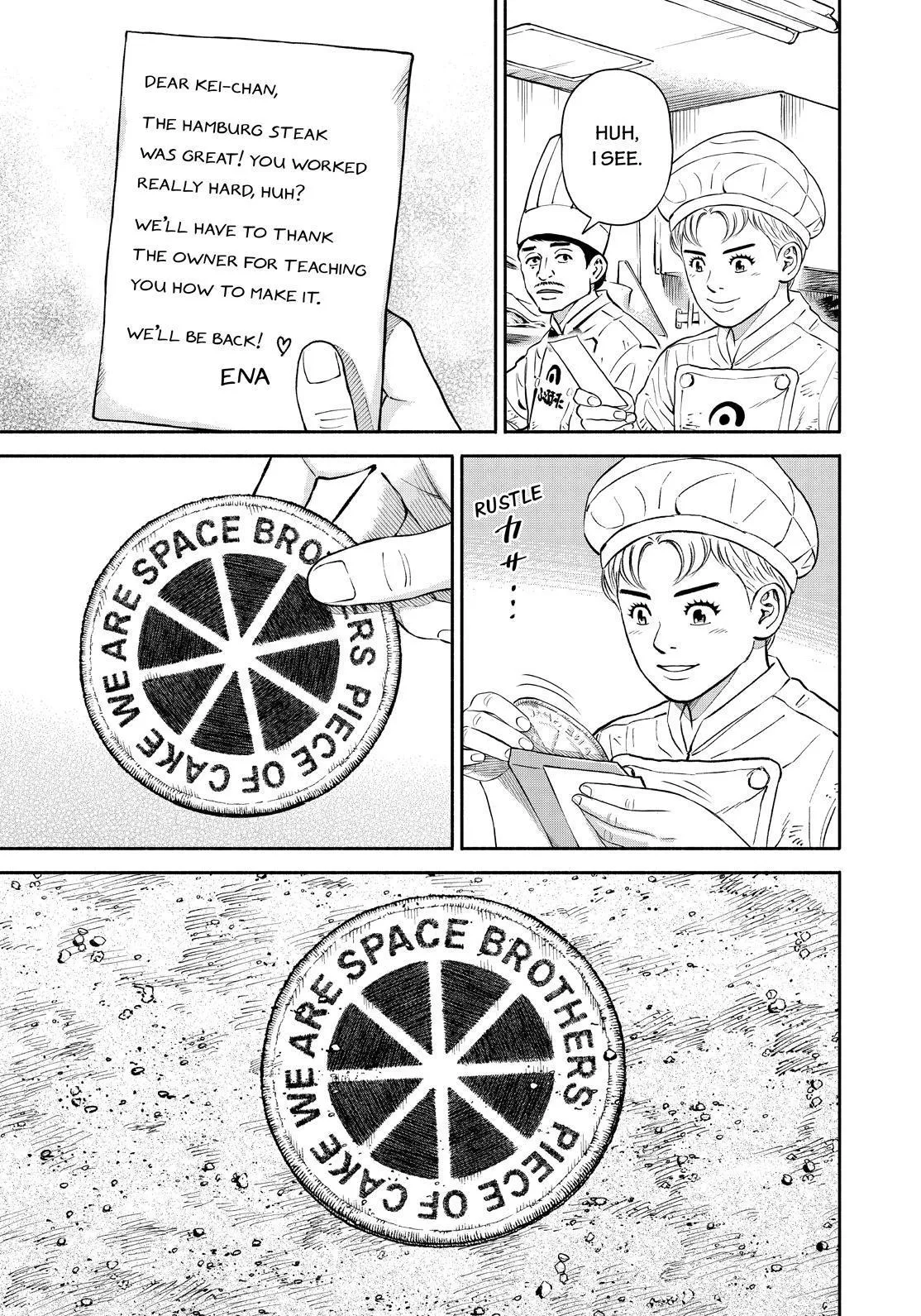 Read Uchuu Kyoudai chapter 383 image 14 on Lezhin