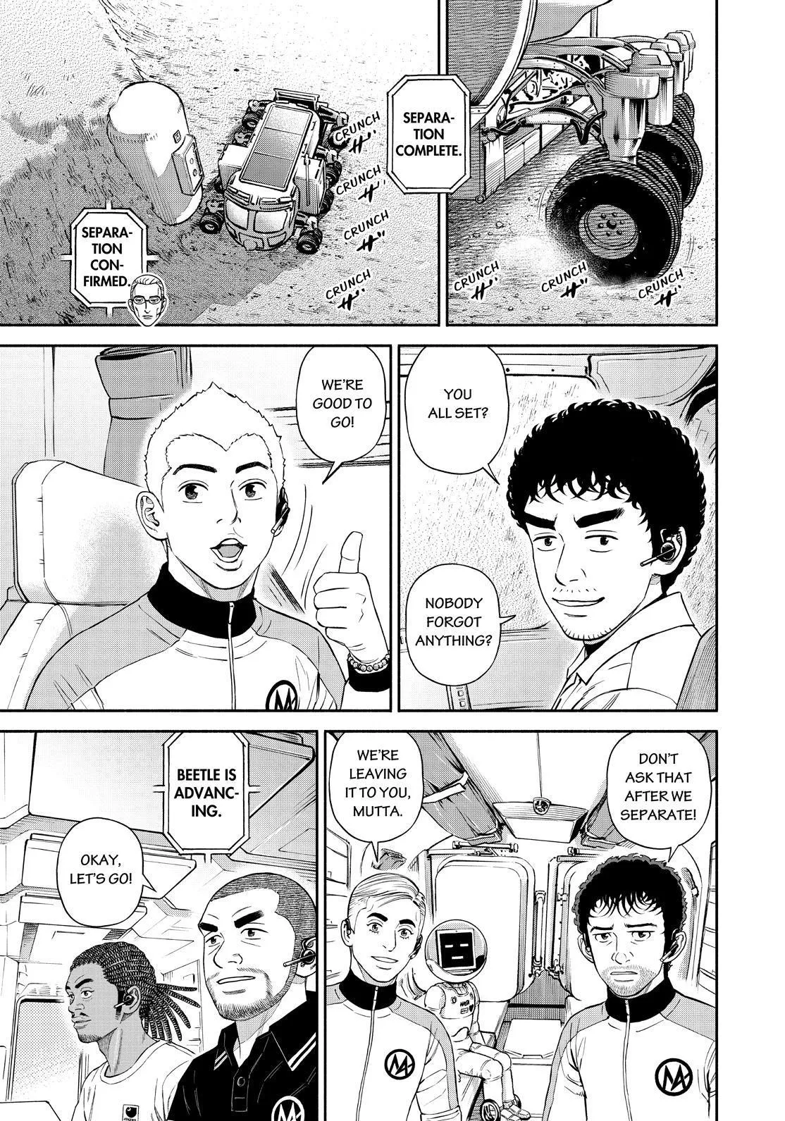 Read Uchuu Kyoudai chapter 383 image 16 on Lezhin
