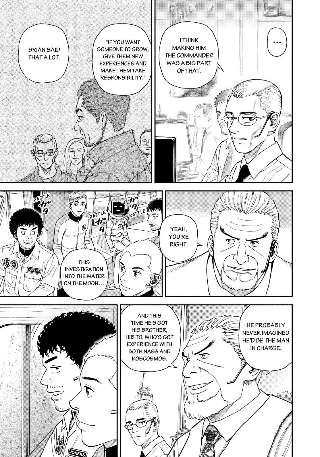 Read Uchuu Kyoudai chapter 383 image 18 on Lezhin