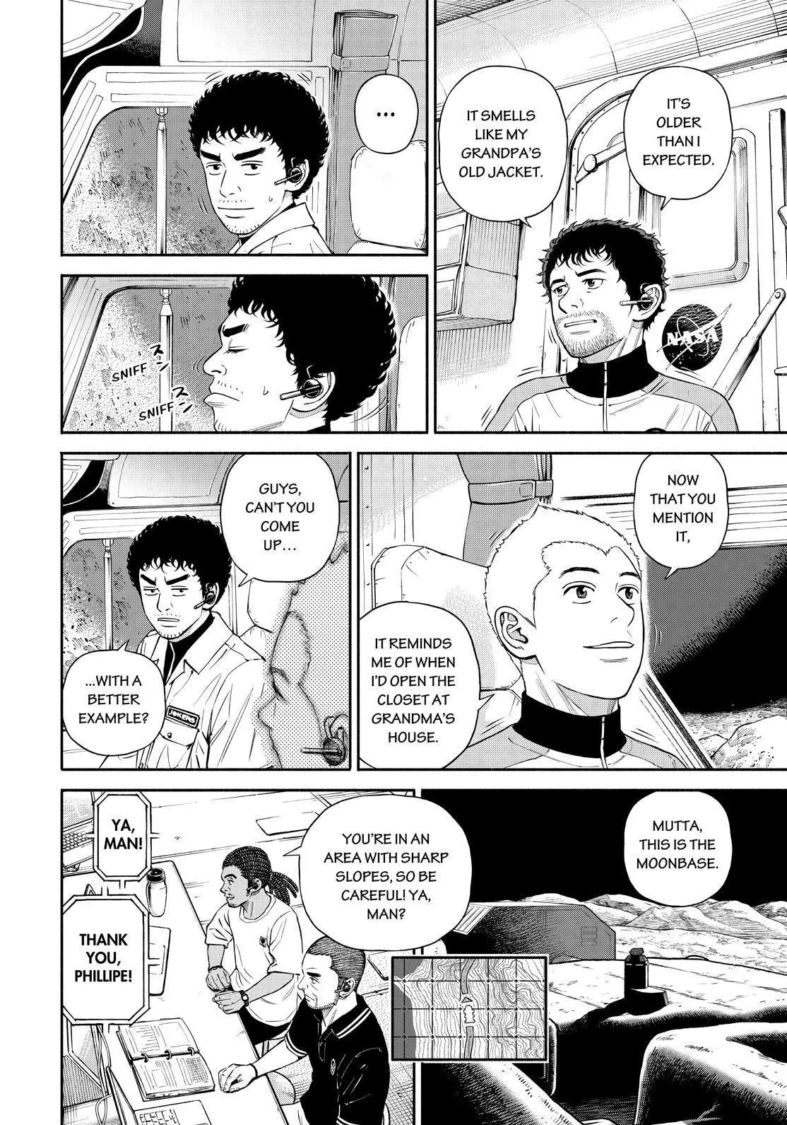 Read Uchuu Kyoudai chapter 384 image 1 on Lezhin