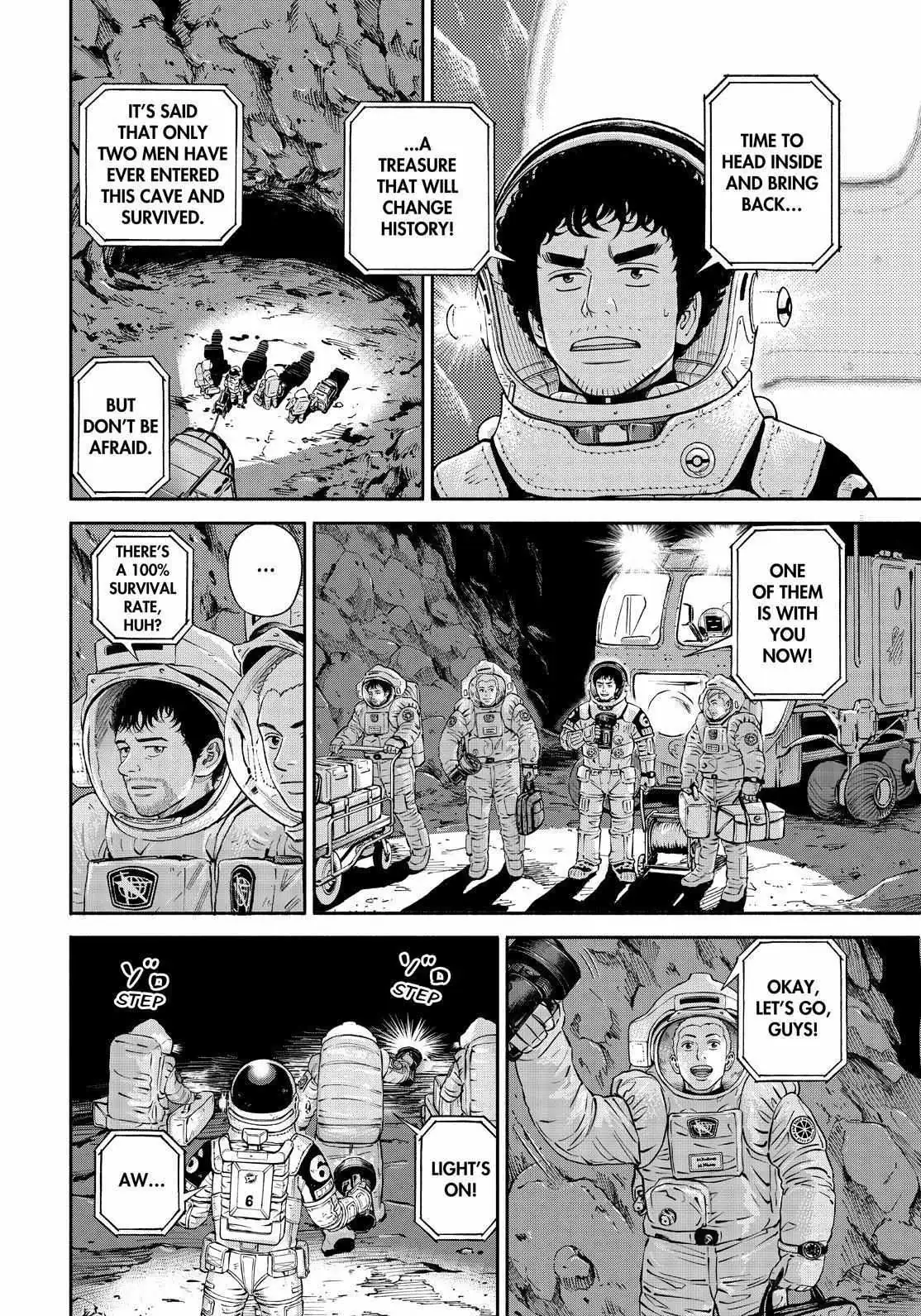 Read Uchuu Kyoudai chapter 384 image 11 on Lezhin