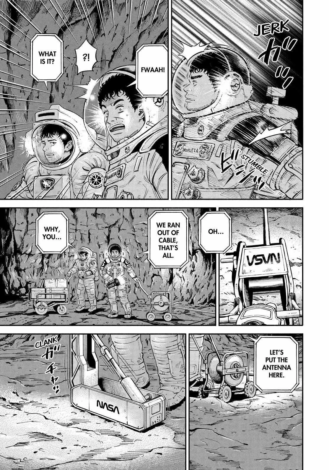 Read Uchuu Kyoudai chapter 384 image 14 on Lezhin