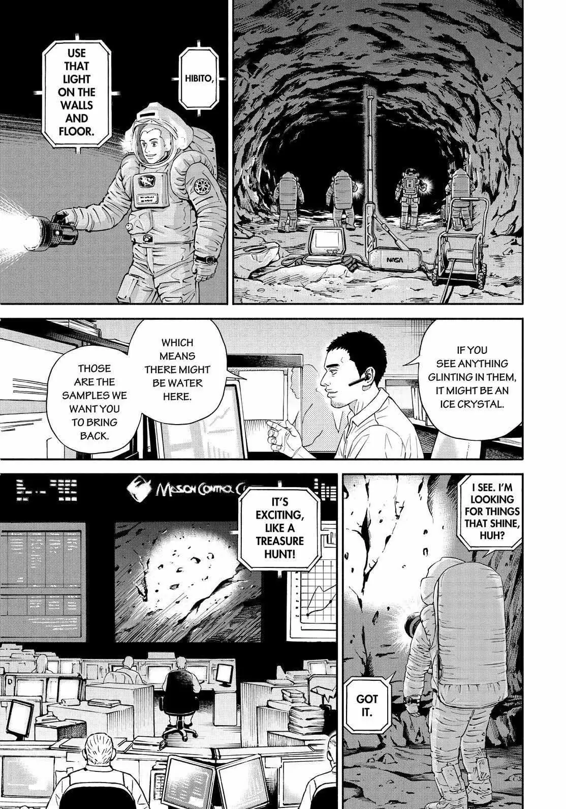 Read Uchuu Kyoudai chapter 384 image 16 on Lezhin