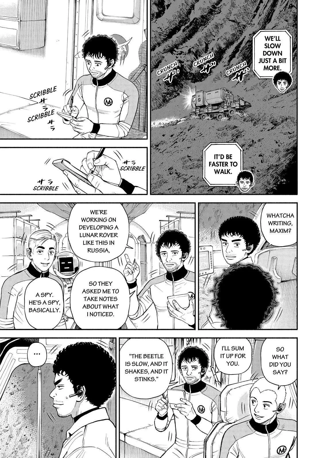 Read Uchuu Kyoudai chapter 384 image 2 on Lezhin