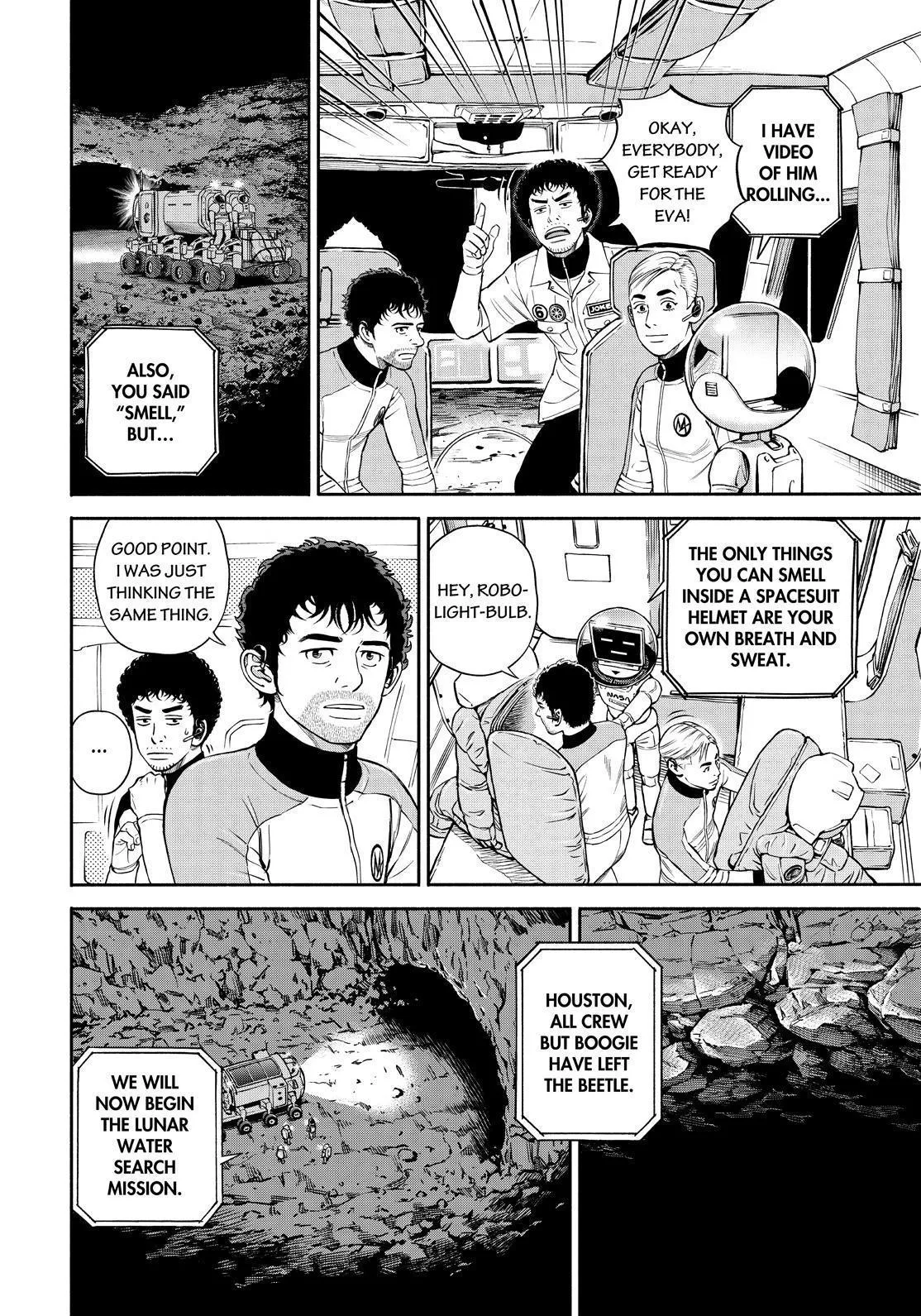 Read Uchuu Kyoudai chapter 384 image 5 on Lezhin