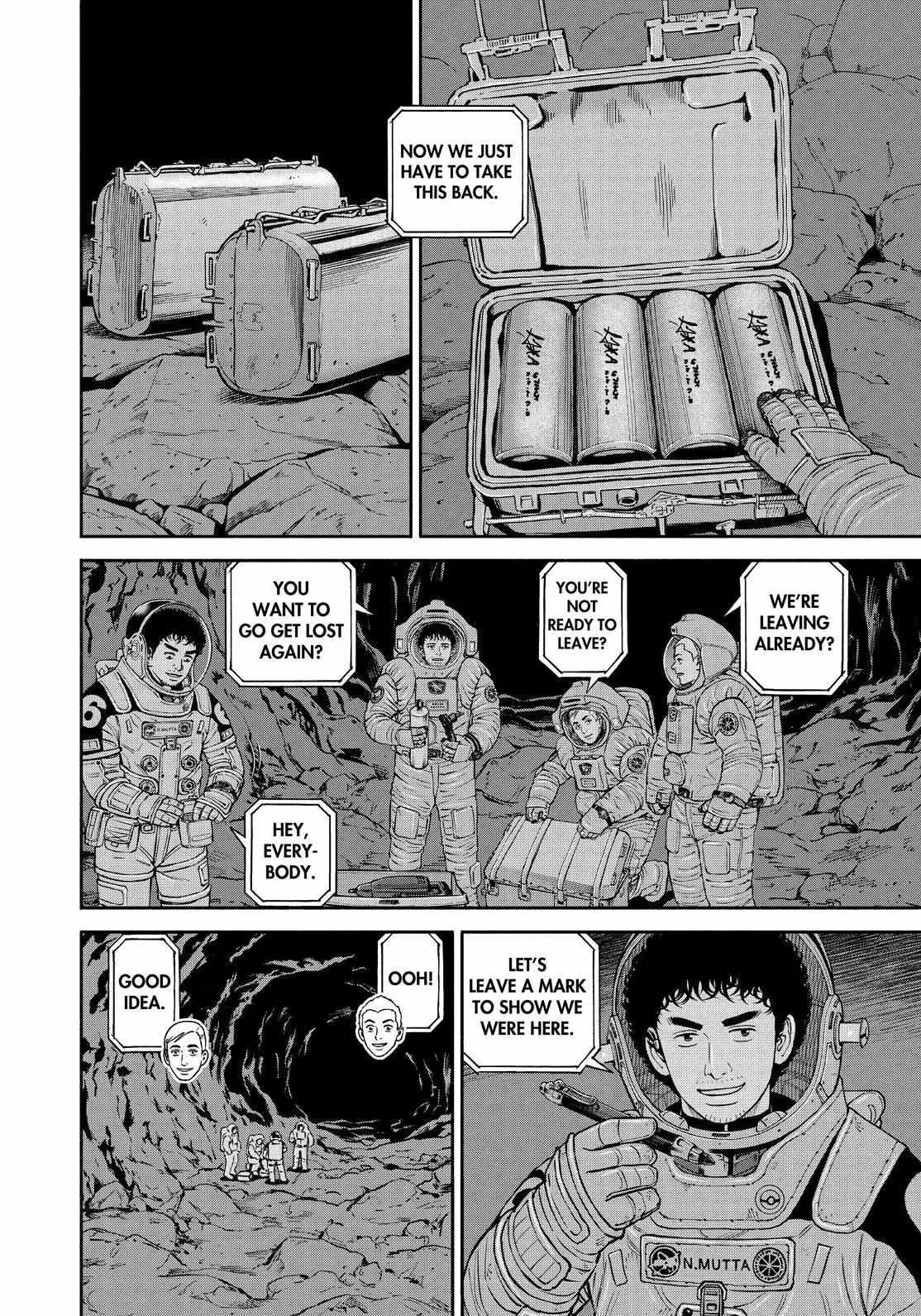Read Uchuu Kyoudai chapter 386 image 7 on Lezhin