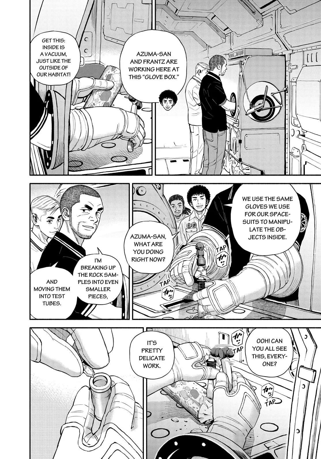 Read Uchuu Kyoudai chapter 387 image 1 on Lezhin