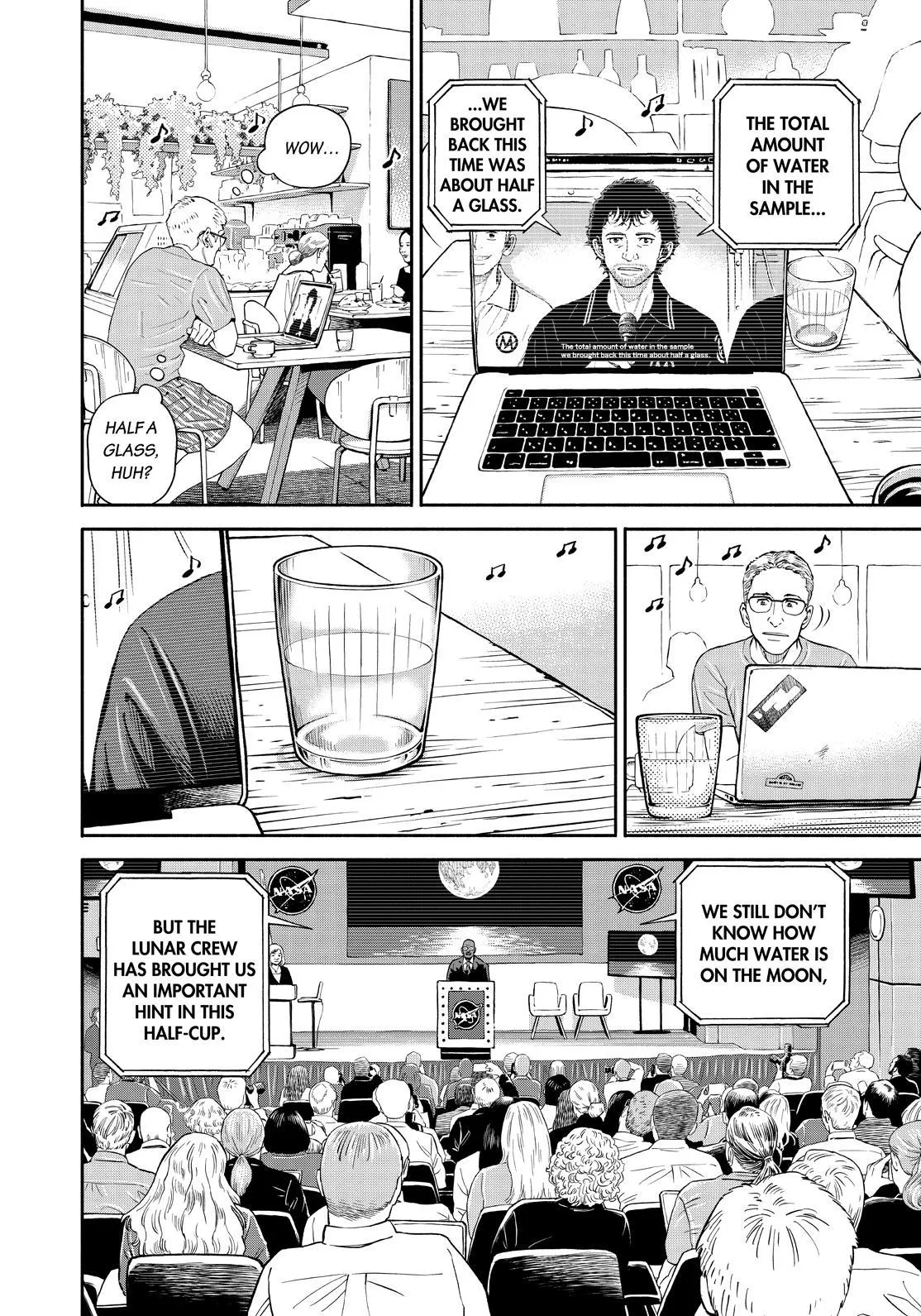 Read Uchuu Kyoudai chapter 387 image 11 on Lezhin