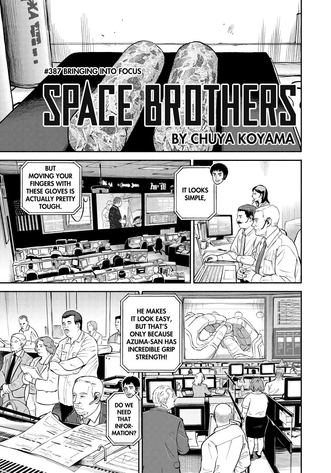 Read Uchuu Kyoudai chapter 387 image 2 on Lezhin