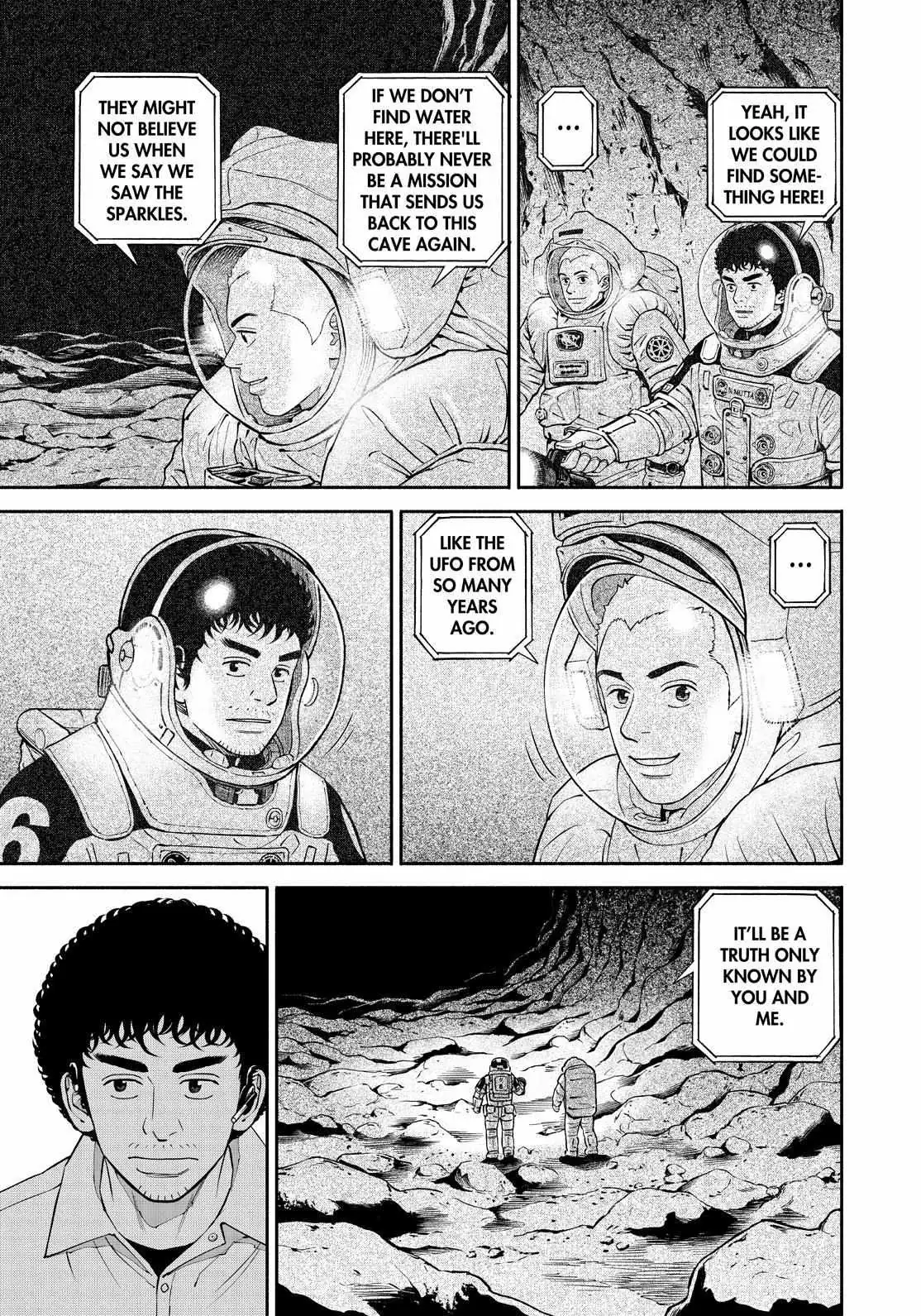 Read Uchuu Kyoudai chapter 387 image 6 on Lezhin