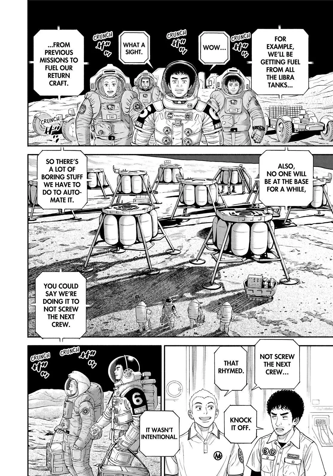 Read Uchuu Kyoudai chapter 388 image 17 on Lezhin