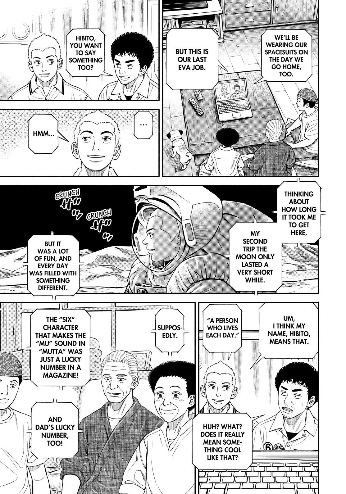 Read Uchuu Kyoudai chapter 388 image 18 on Lezhin