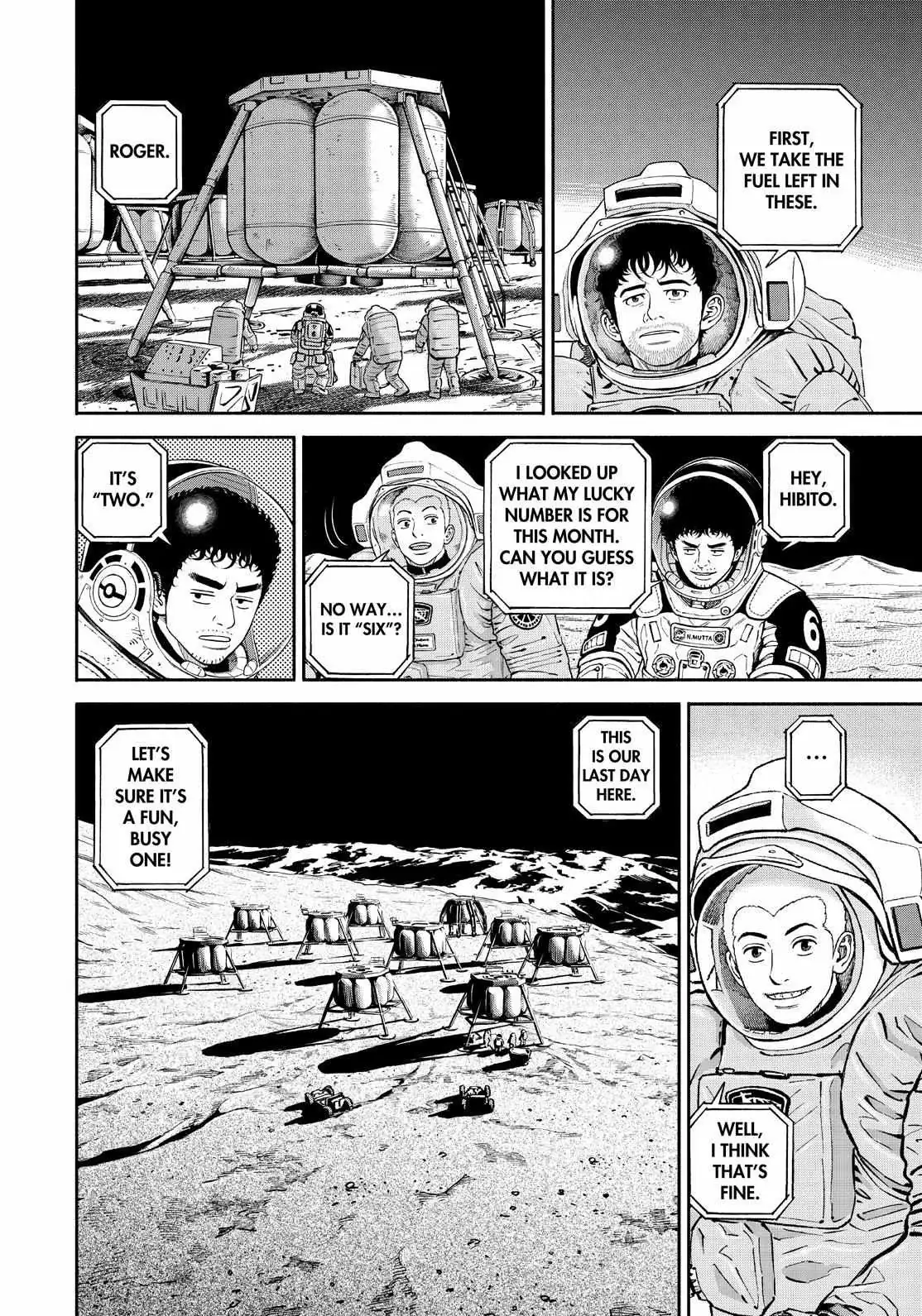 Read Uchuu Kyoudai chapter 388 image 19 on Lezhin