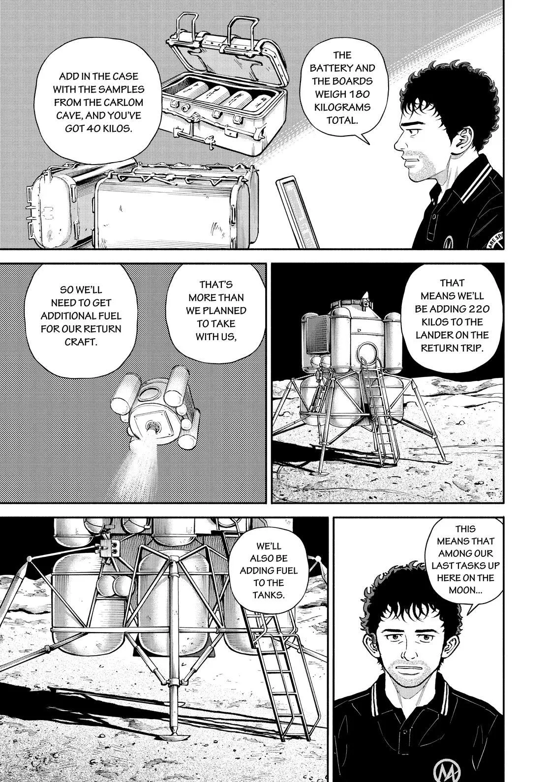 Read Uchuu Kyoudai chapter 388 image 8 on Lezhin