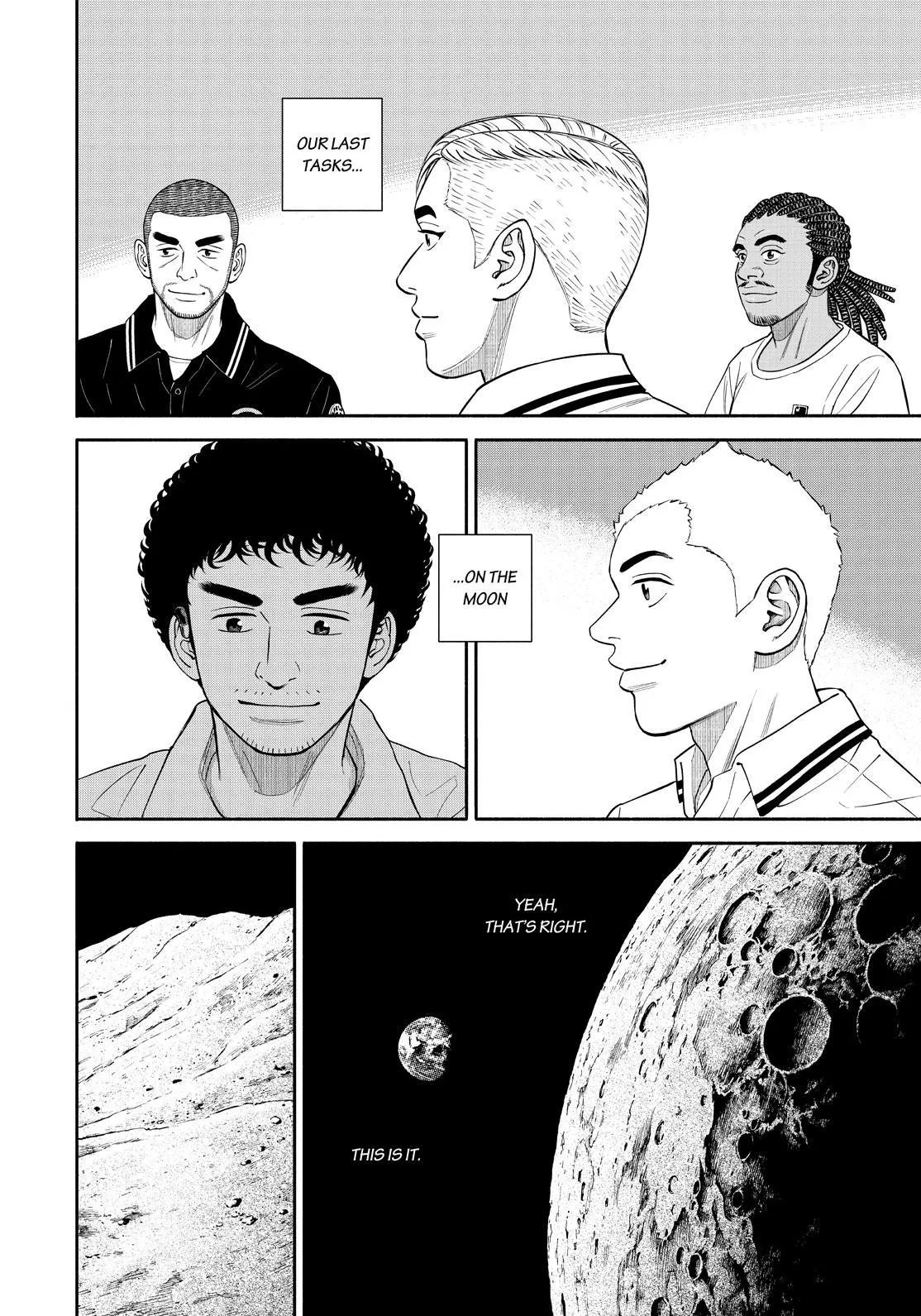 Read Uchuu Kyoudai chapter 388 image 9 on Lezhin