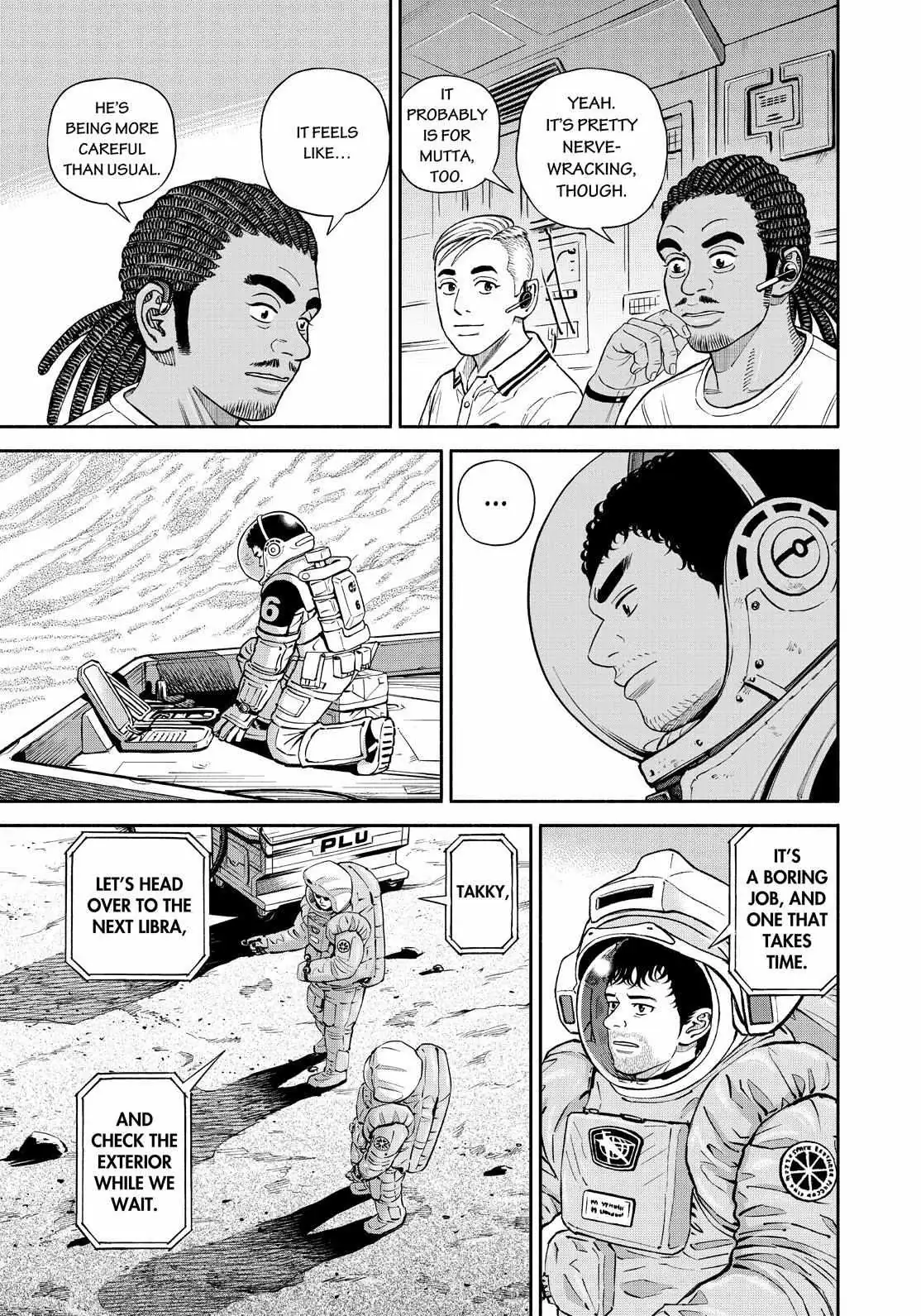 Read Uchuu Kyoudai chapter 389 image 10 on Lezhin