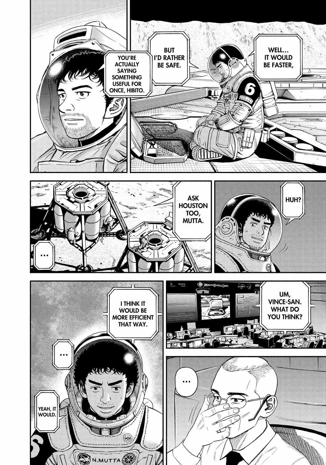 Read Uchuu Kyoudai chapter 389 image 13 on Lezhin
