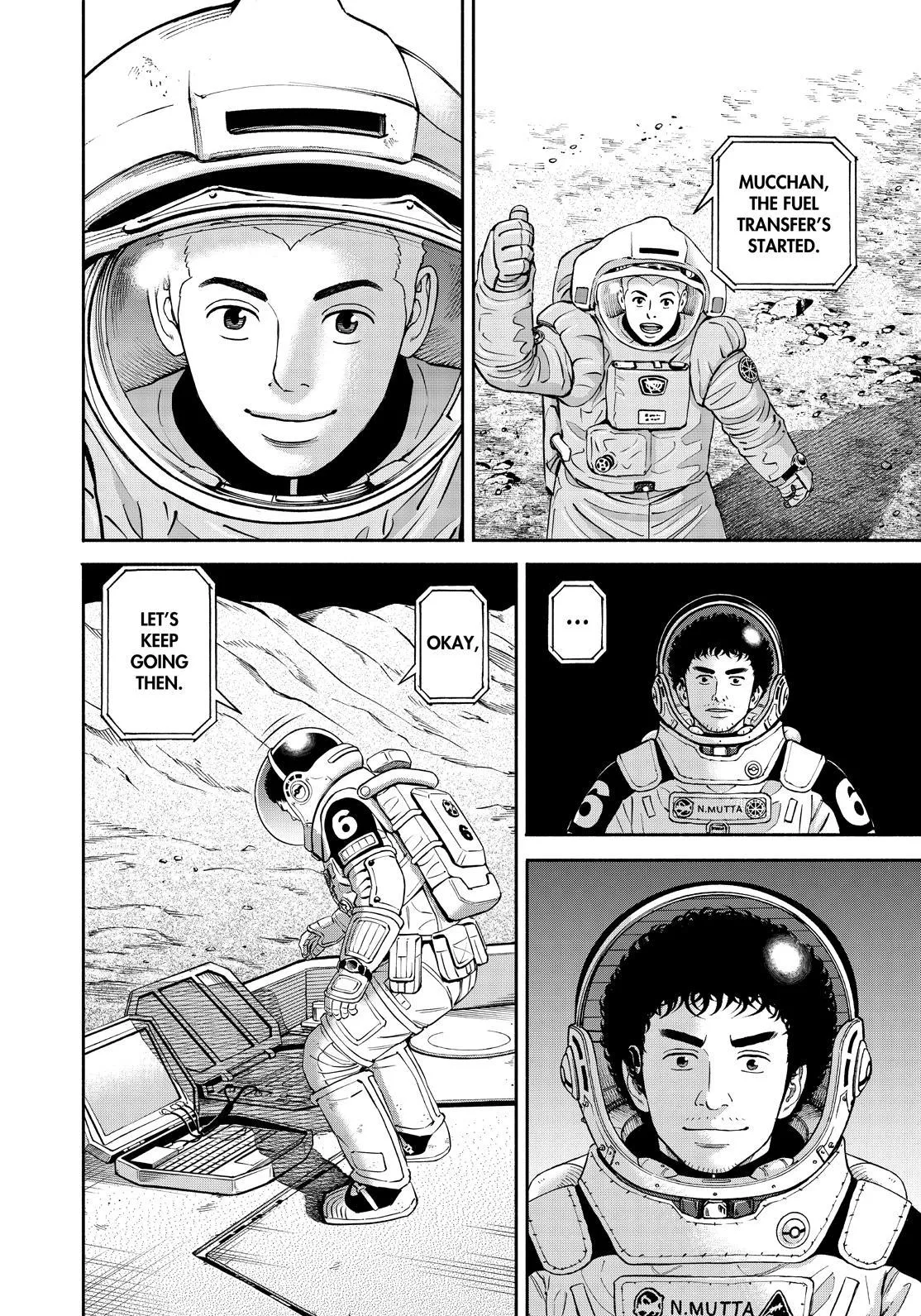 Read Uchuu Kyoudai chapter 389 image 17 on Lezhin