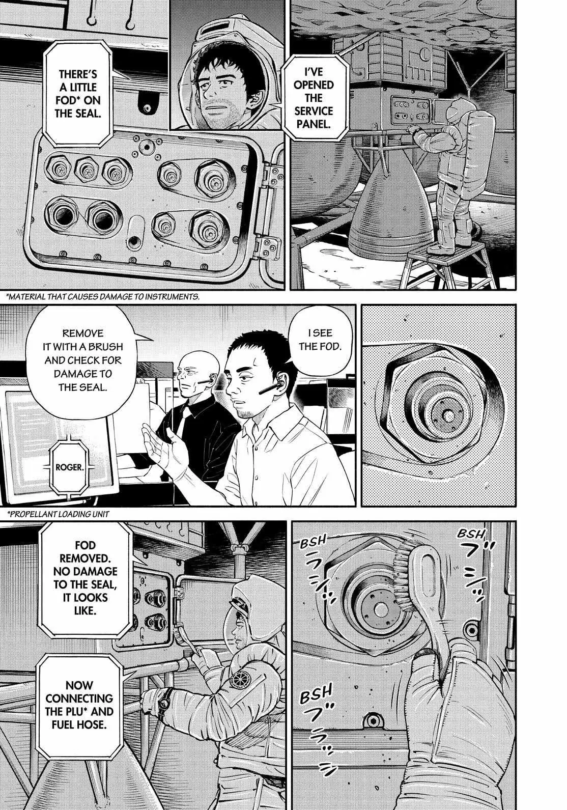 Read Uchuu Kyoudai chapter 389 image 2 on Lezhin