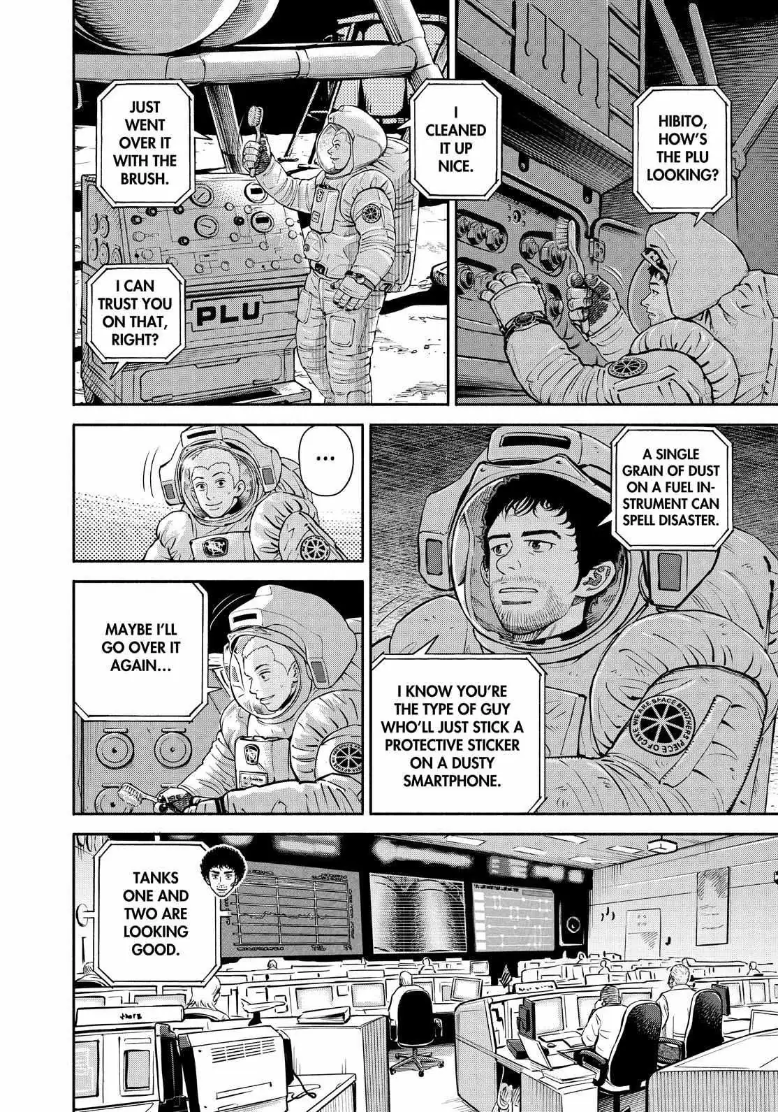 Read Uchuu Kyoudai chapter 389 image 3 on Lezhin