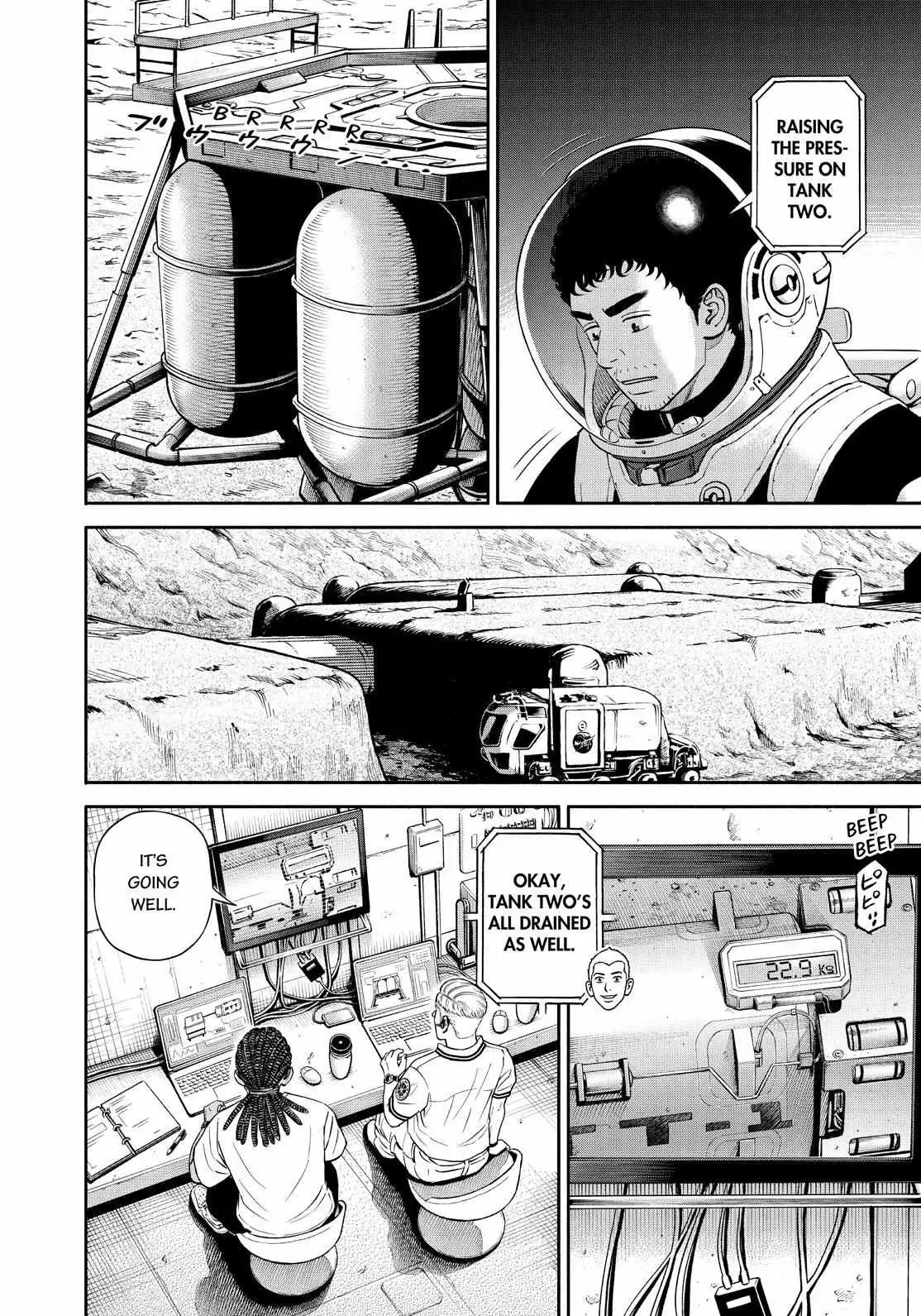 Read Uchuu Kyoudai chapter 389 image 9 on Lezhin