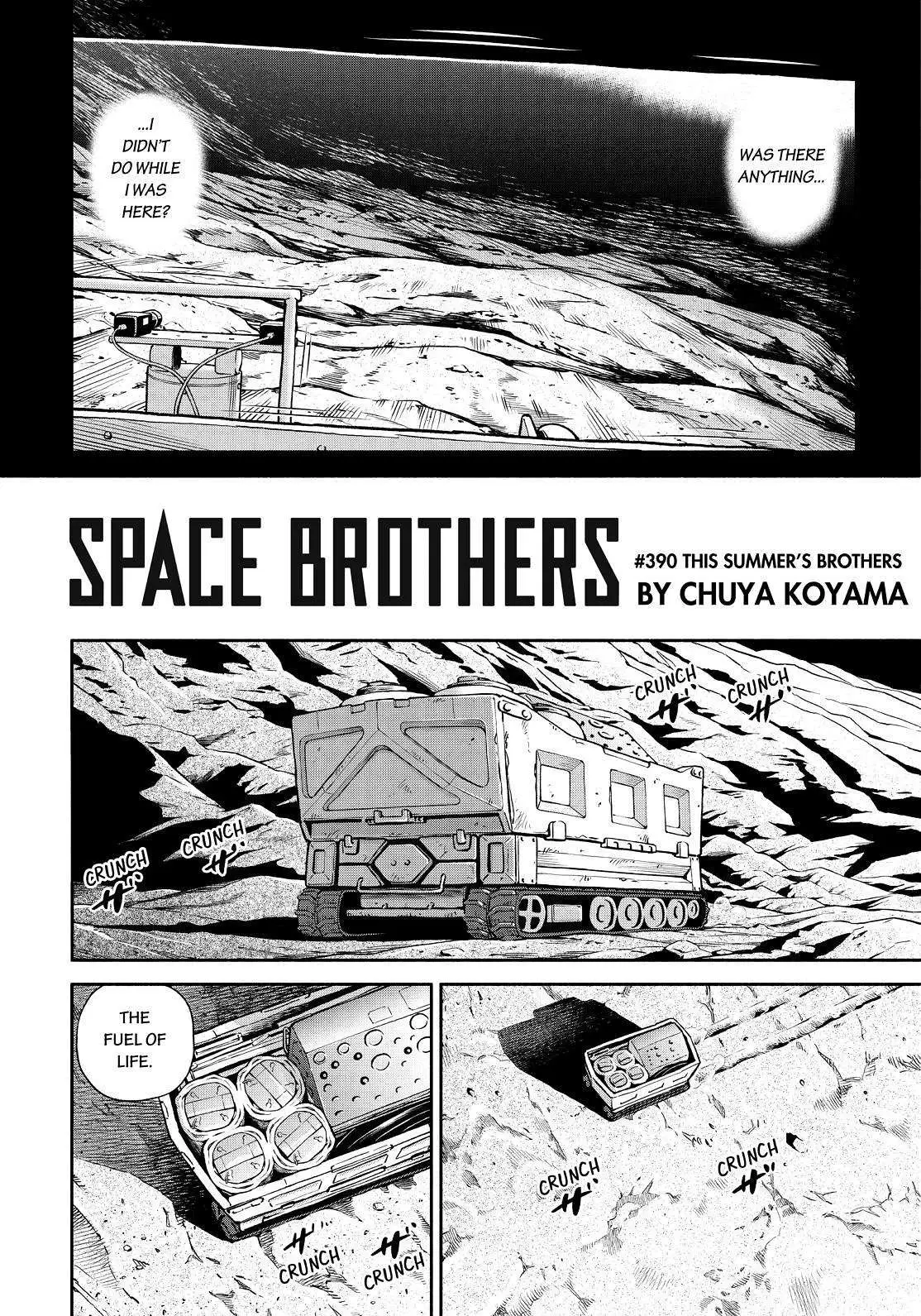 Read Uchuu Kyoudai chapter 390 image 1 on Lezhin