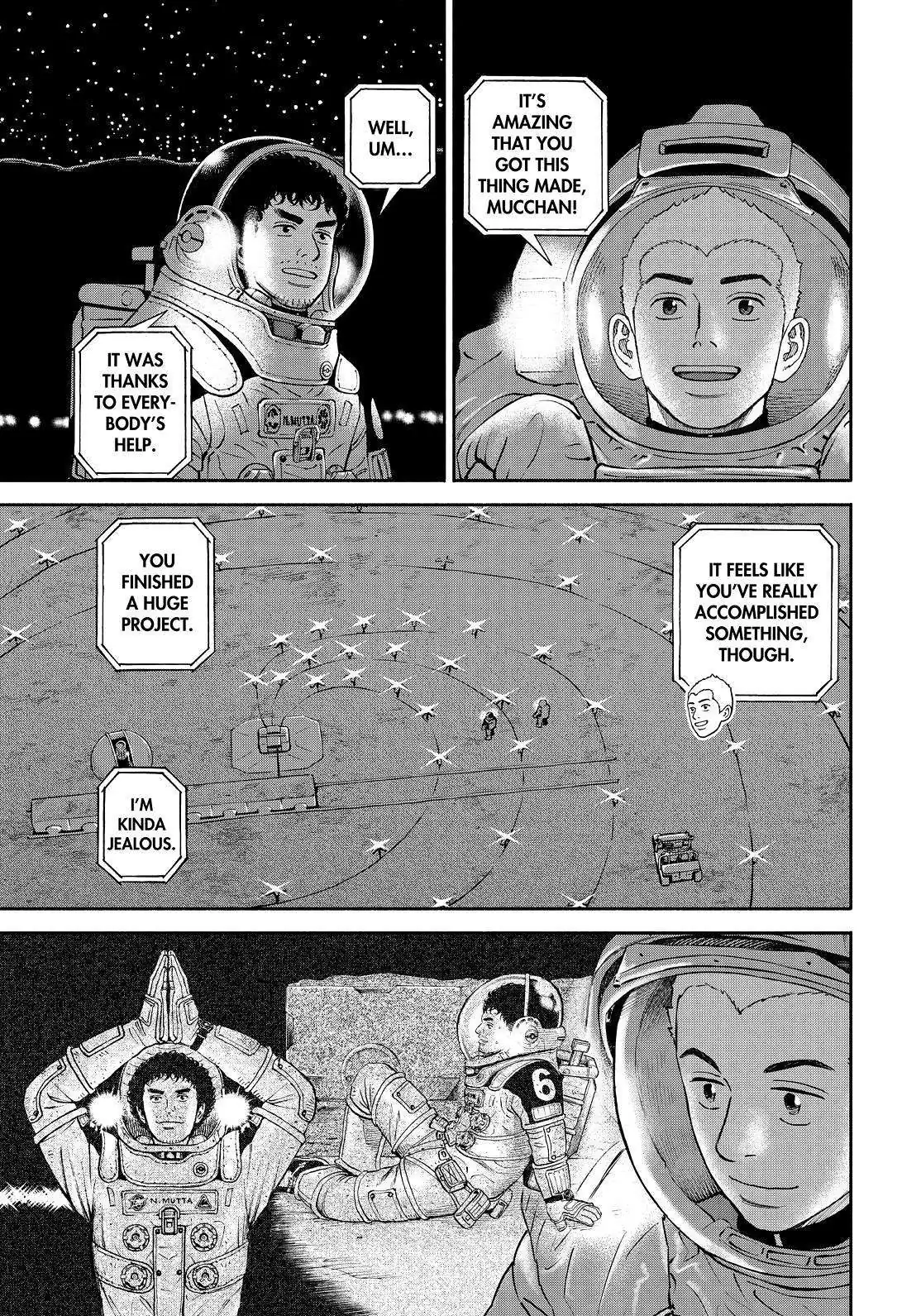 Read Uchuu Kyoudai chapter 390 image 10 on Lezhin