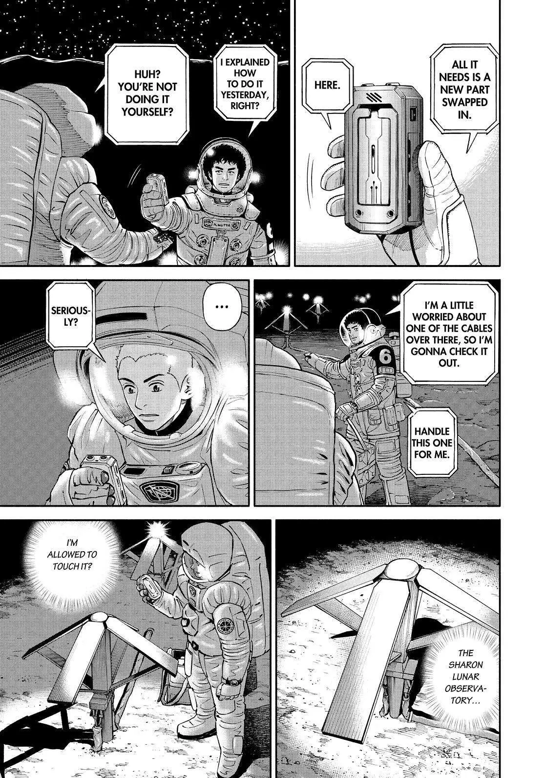 Read Uchuu Kyoudai chapter 390 image 12 on Lezhin