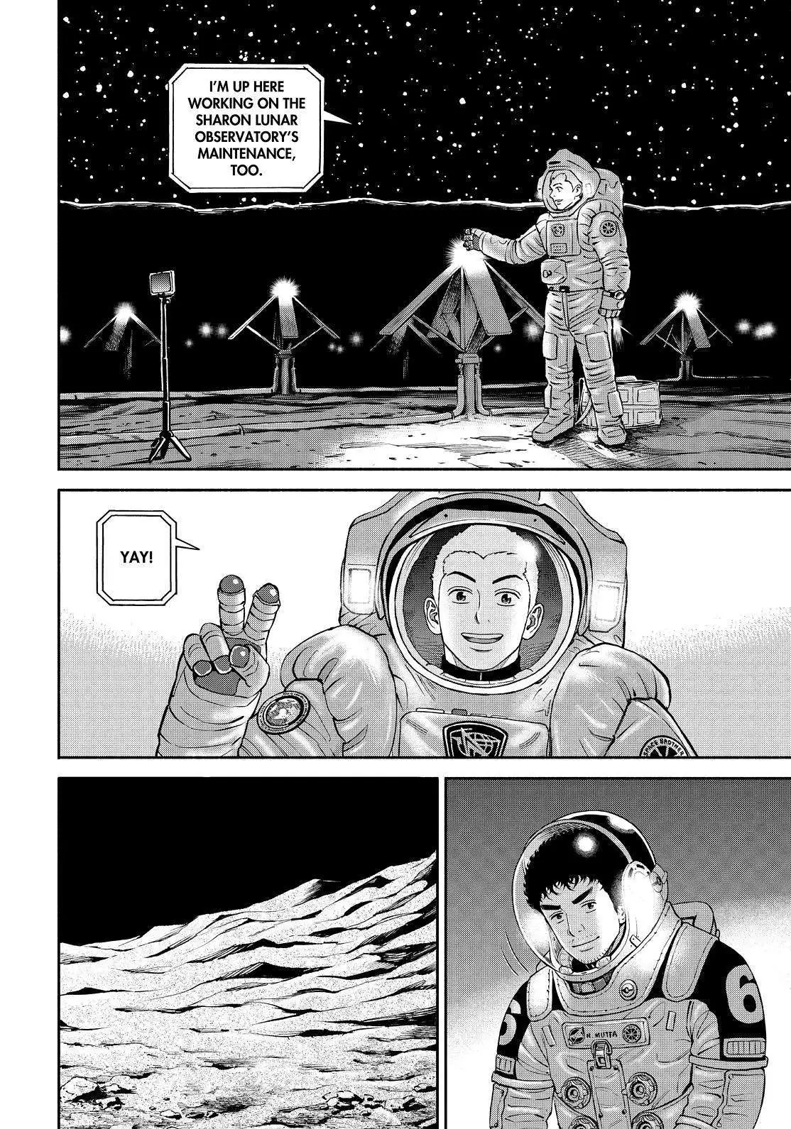 Read Uchuu Kyoudai chapter 390 image 15 on Lezhin