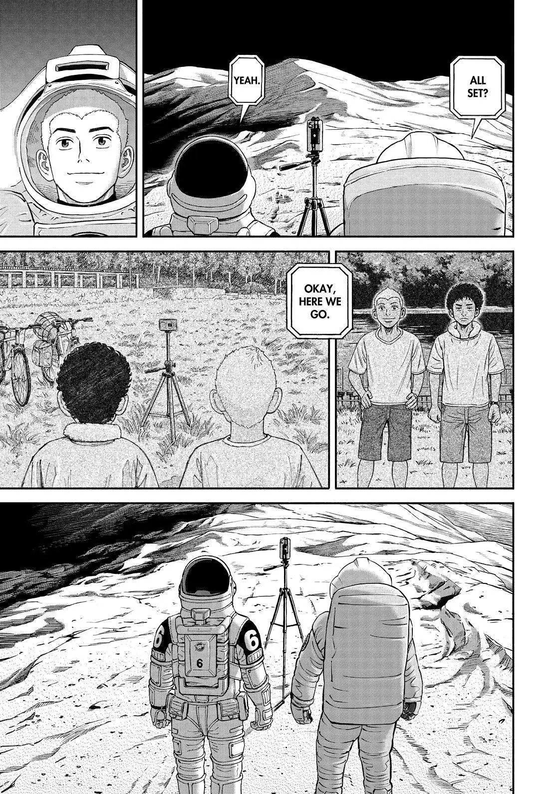 Read Uchuu Kyoudai chapter 390 image 20 on Lezhin