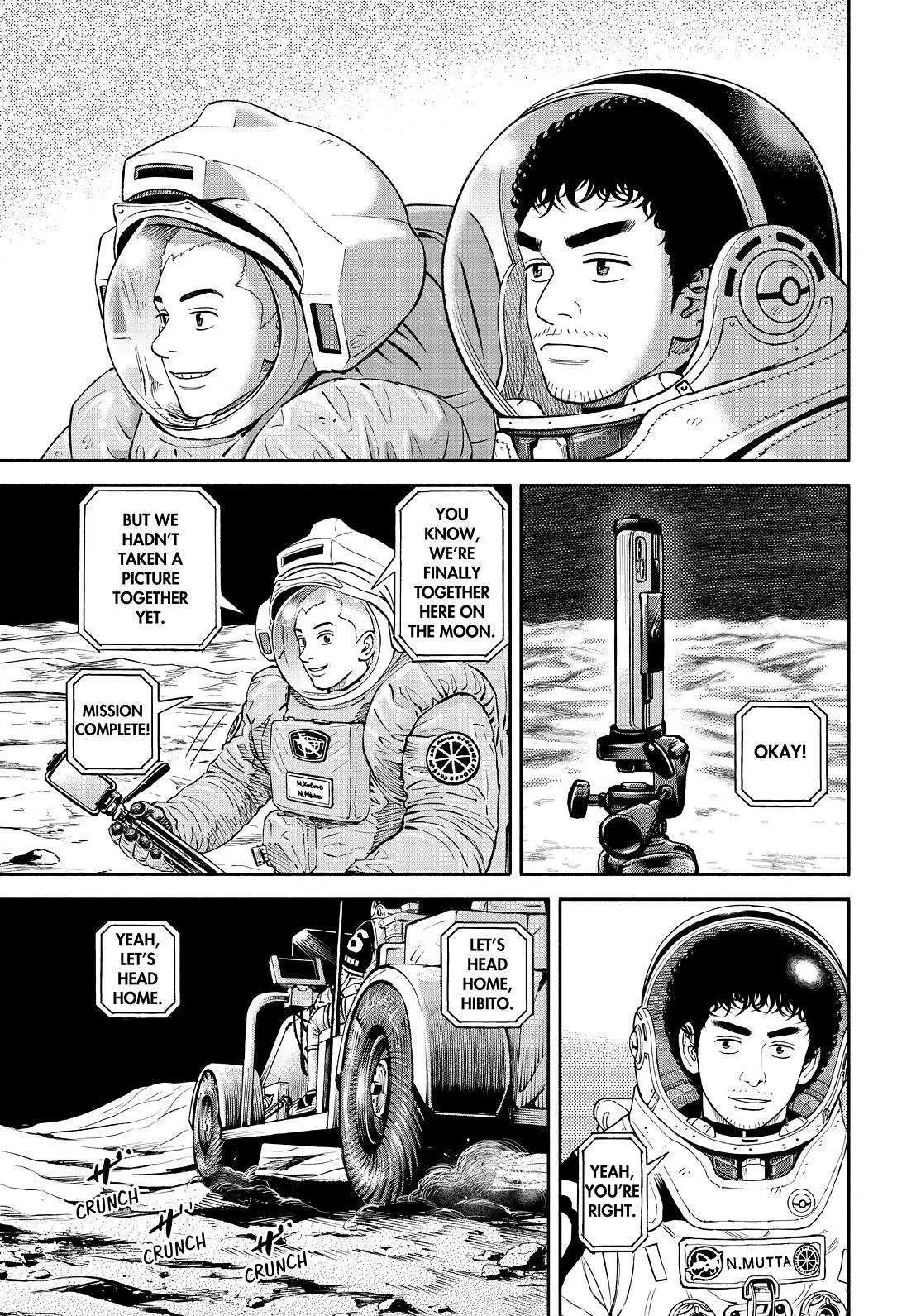 Read Uchuu Kyoudai chapter 390 image 22 on Lezhin
