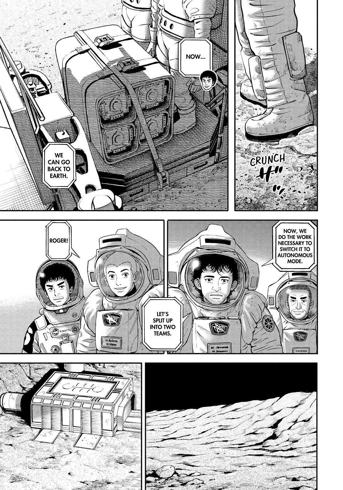 Read Uchuu Kyoudai chapter 390 image 4 on Lezhin