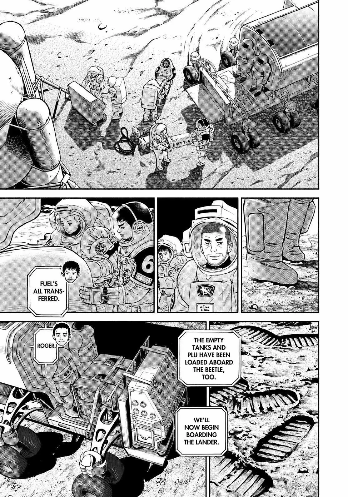 Read Uchuu Kyoudai chapter 392 image 18 on Lezhin