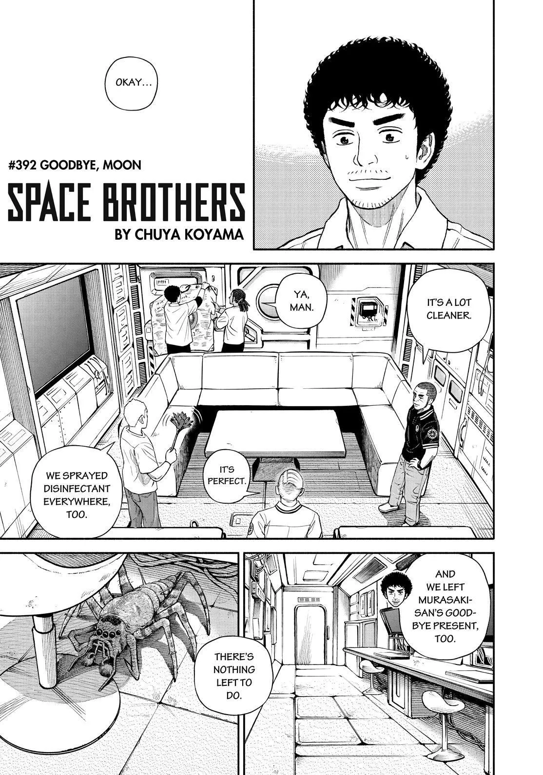 Read Uchuu Kyoudai chapter 392 image 2 on Lezhin