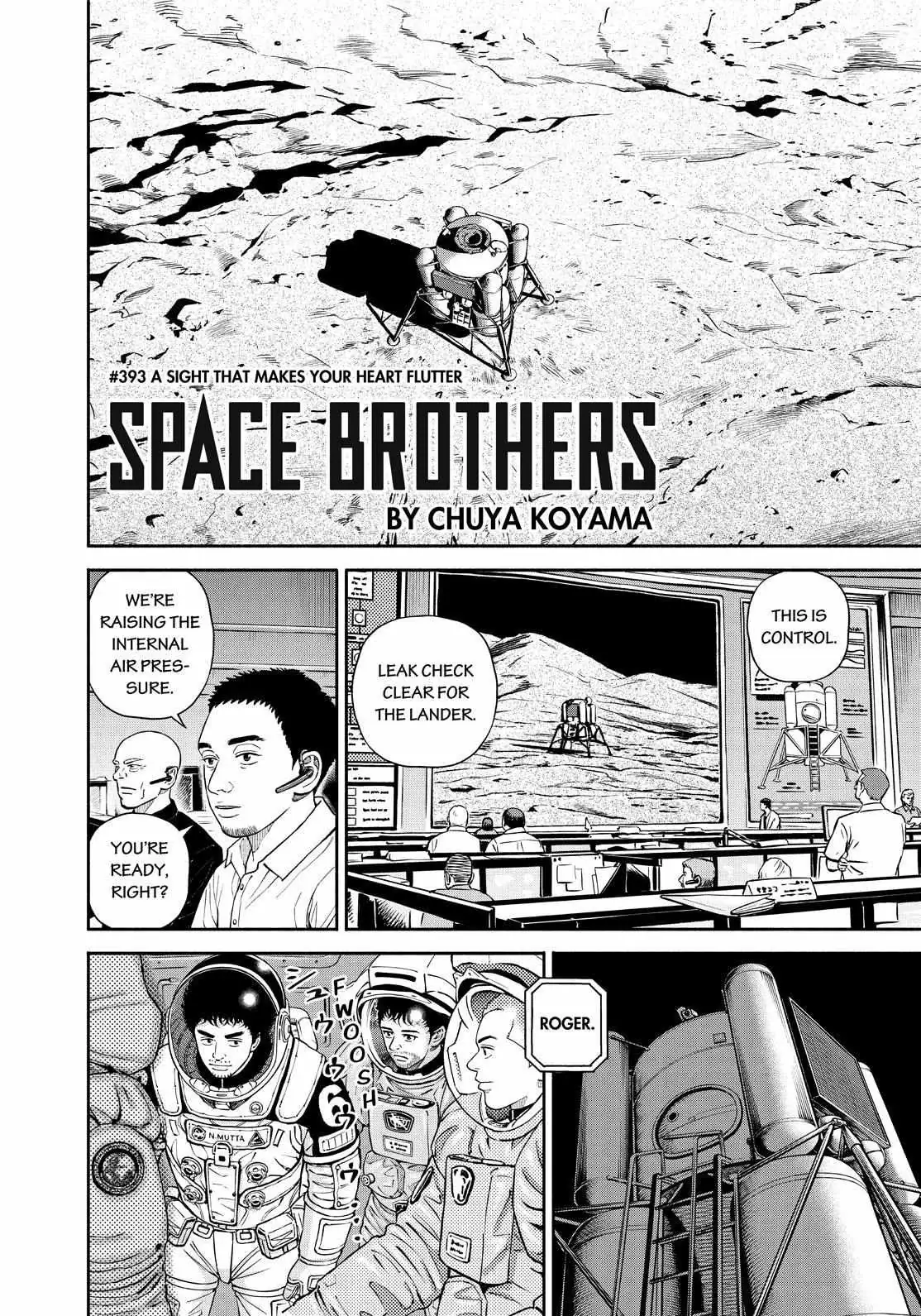 Read Uchuu Kyoudai chapter 393 image 1 on Lezhin