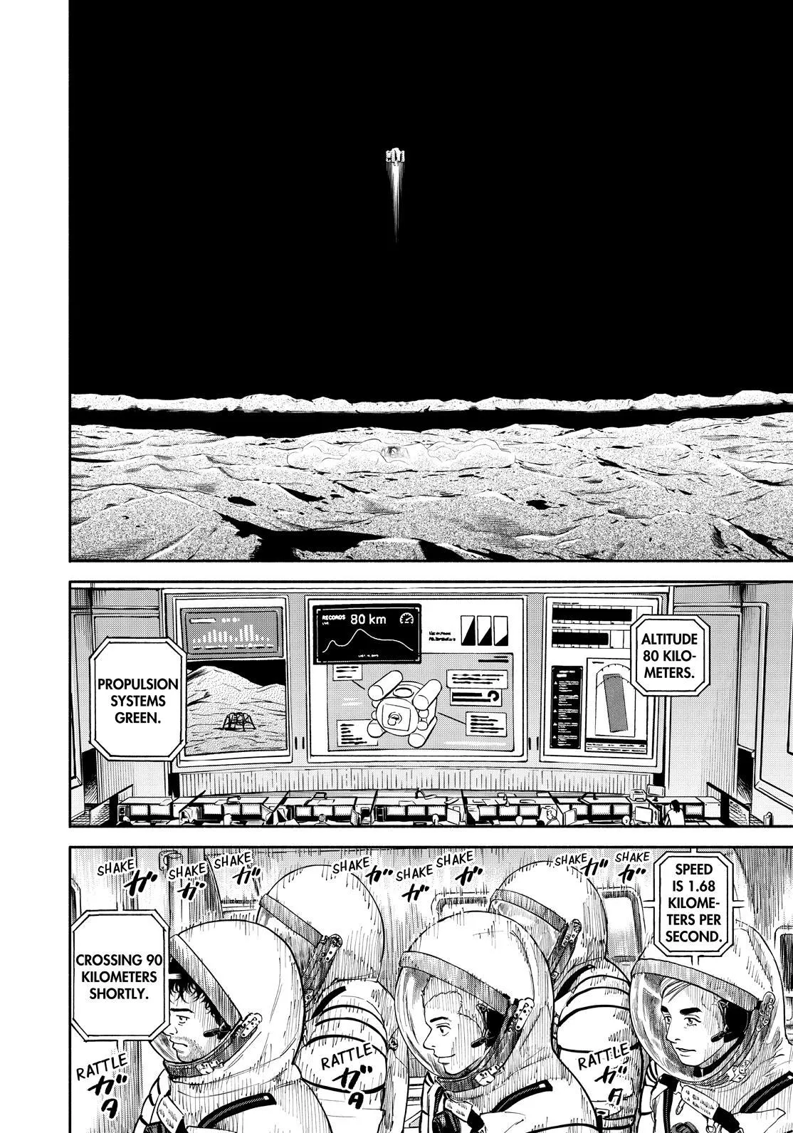 Read Uchuu Kyoudai chapter 393 image 13 on Lezhin