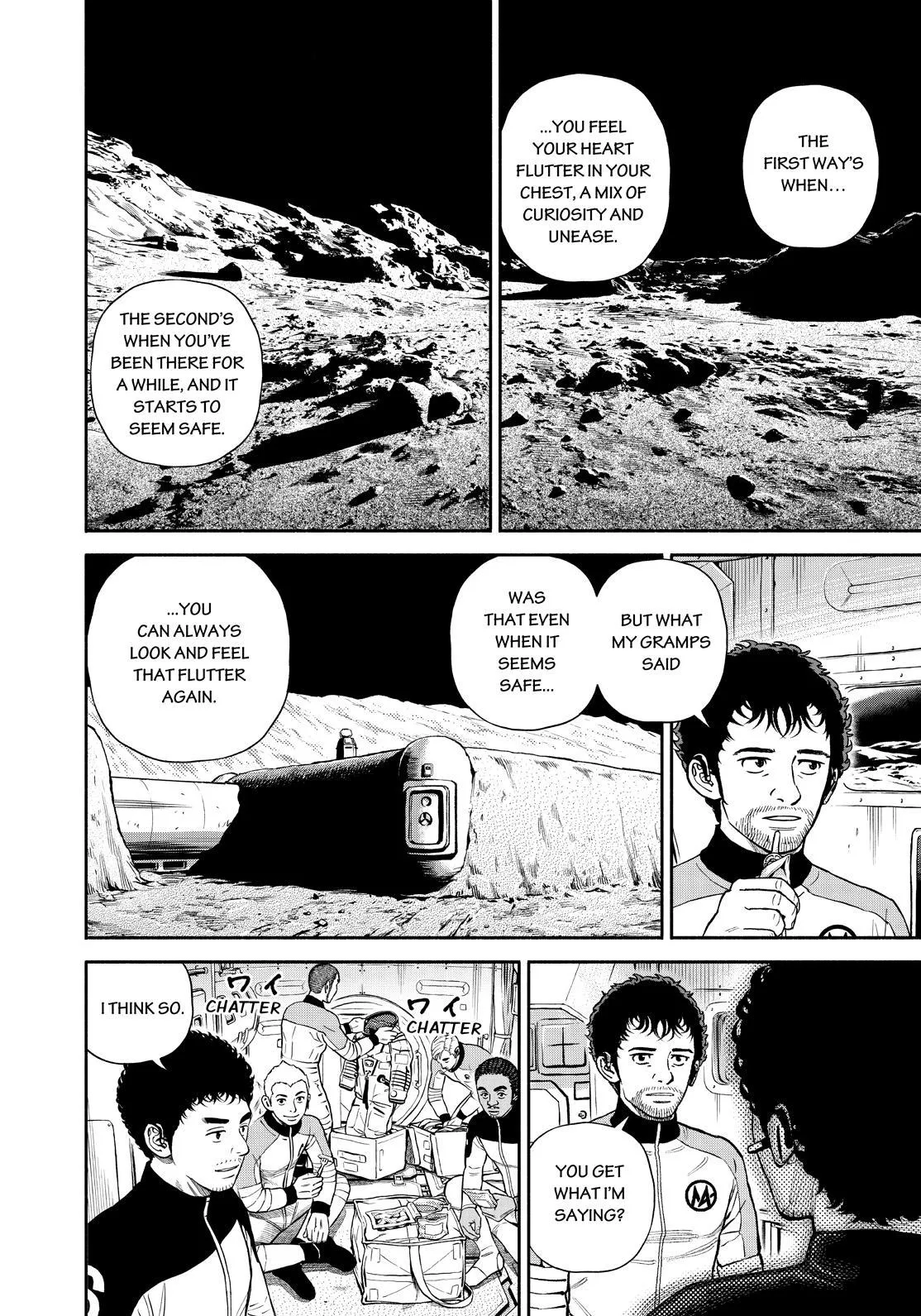 Read Uchuu Kyoudai chapter 393 image 5 on Lezhin
