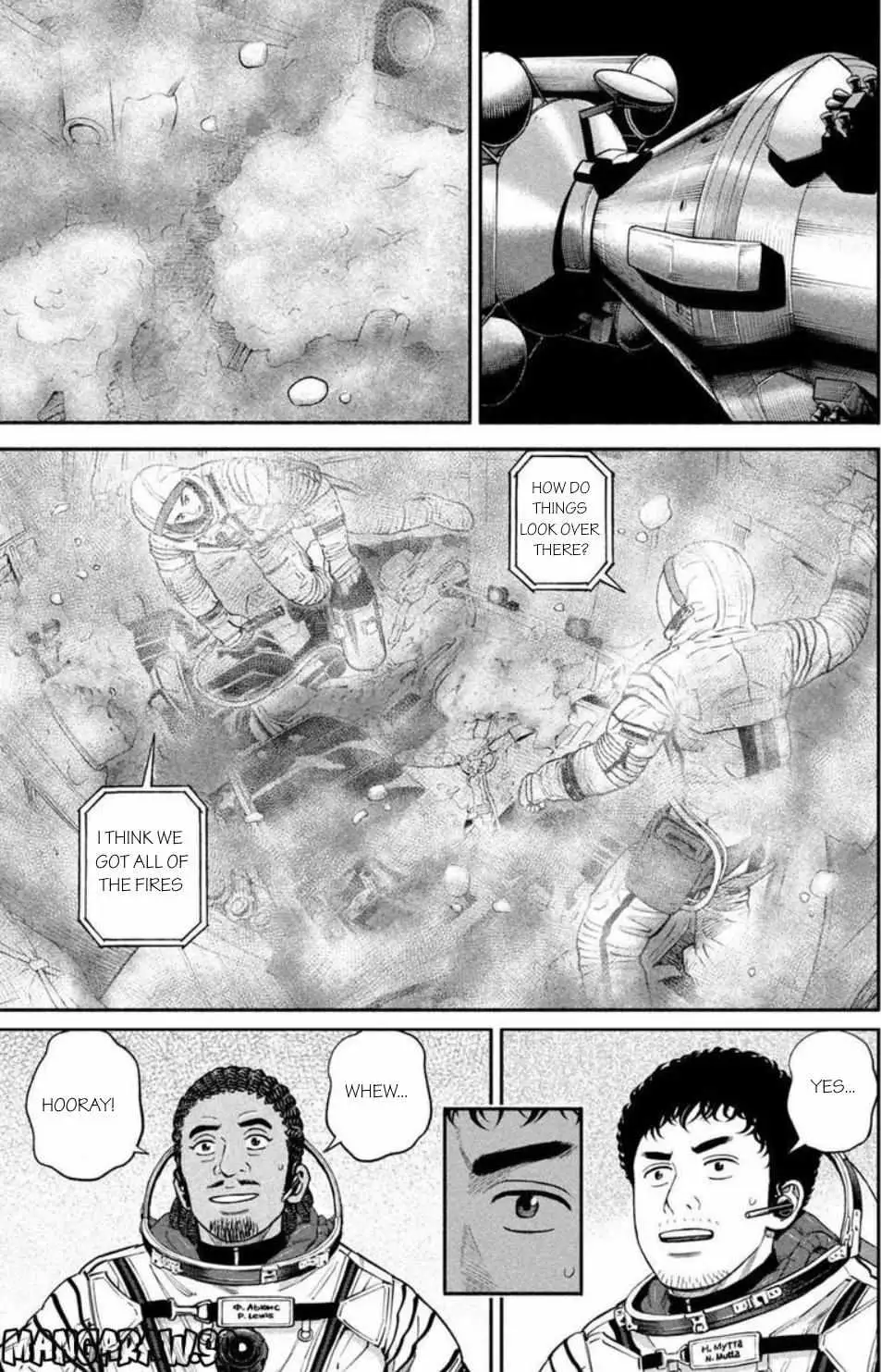 Read Uchuu Kyoudai chapter 396 image 13 on Lezhin