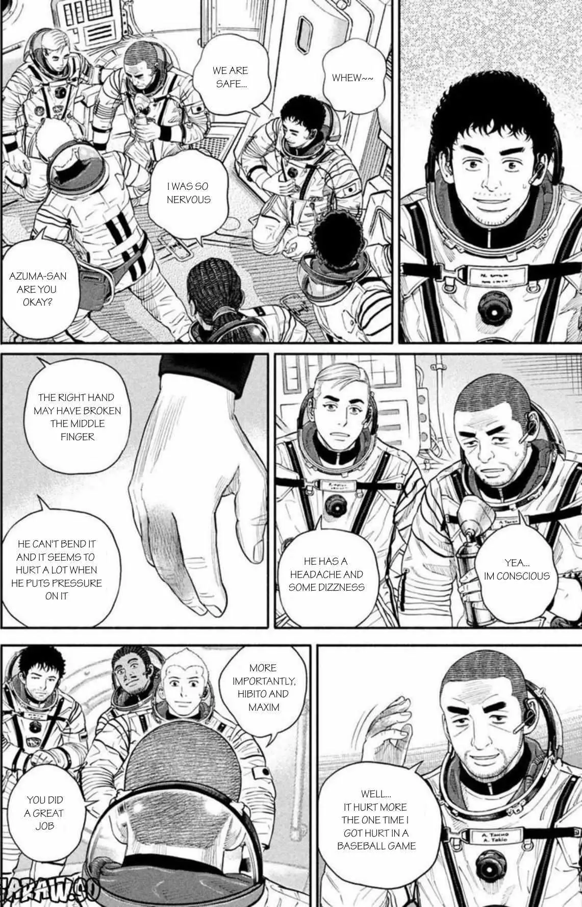 Read Uchuu Kyoudai chapter 396 image 16 on Lezhin