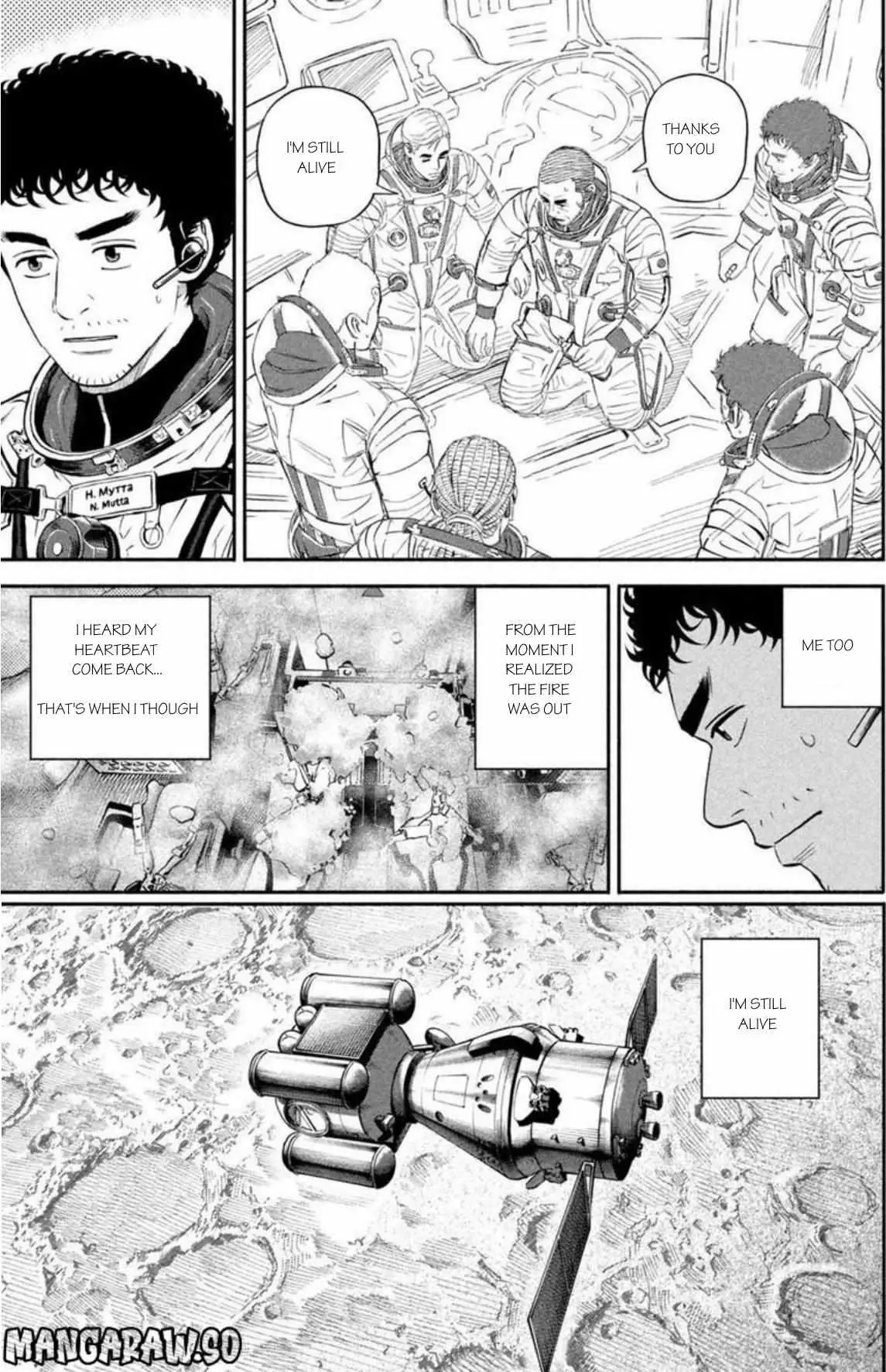 Read Uchuu Kyoudai chapter 396 image 17 on Lezhin