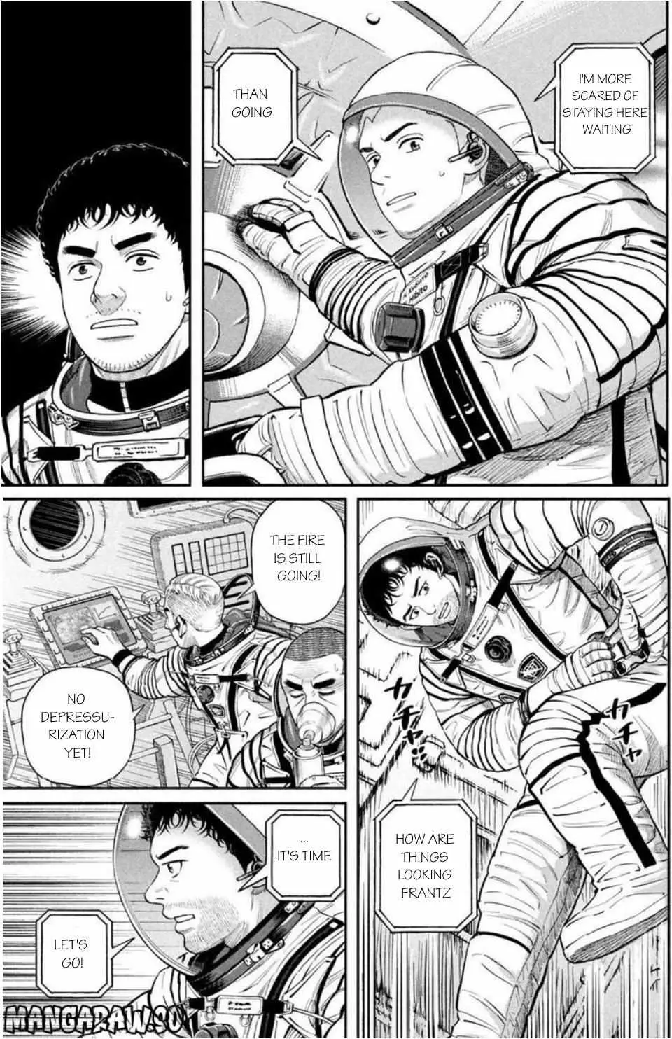 Read Uchuu Kyoudai chapter 396 image 5 on Lezhin