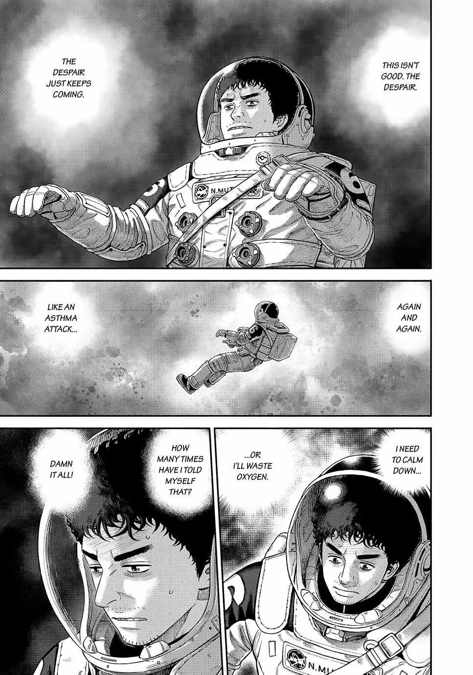 Read Uchuu Kyoudai chapter 413 image 8 on Lezhin