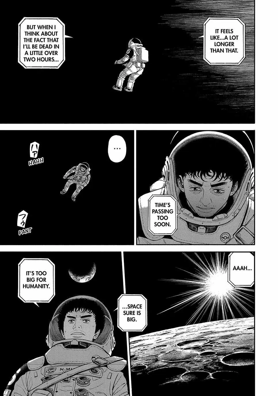 Read Uchuu Kyoudai chapter 416 image 13 on Lezhin