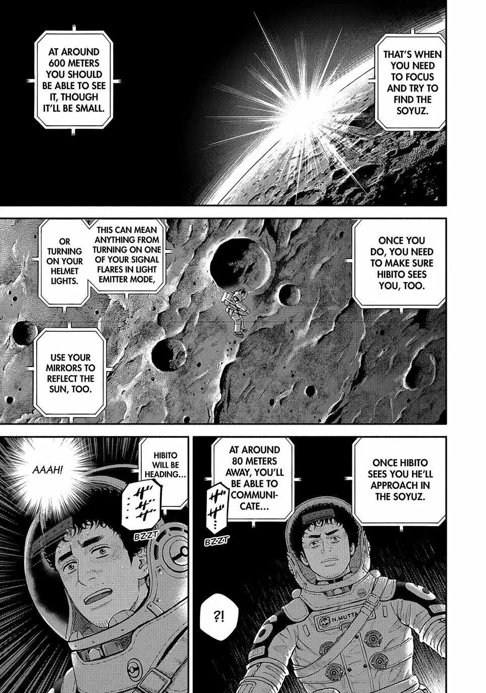 Read Uchuu Kyoudai chapter 417 image 8 on Lezhin