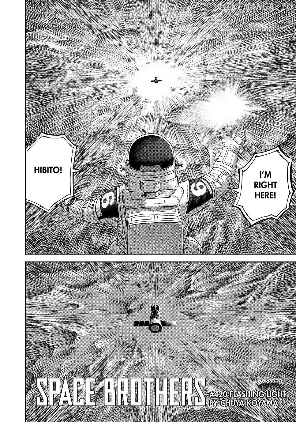 Read Uchuu Kyoudai chapter 420 image 3 on Lezhin
